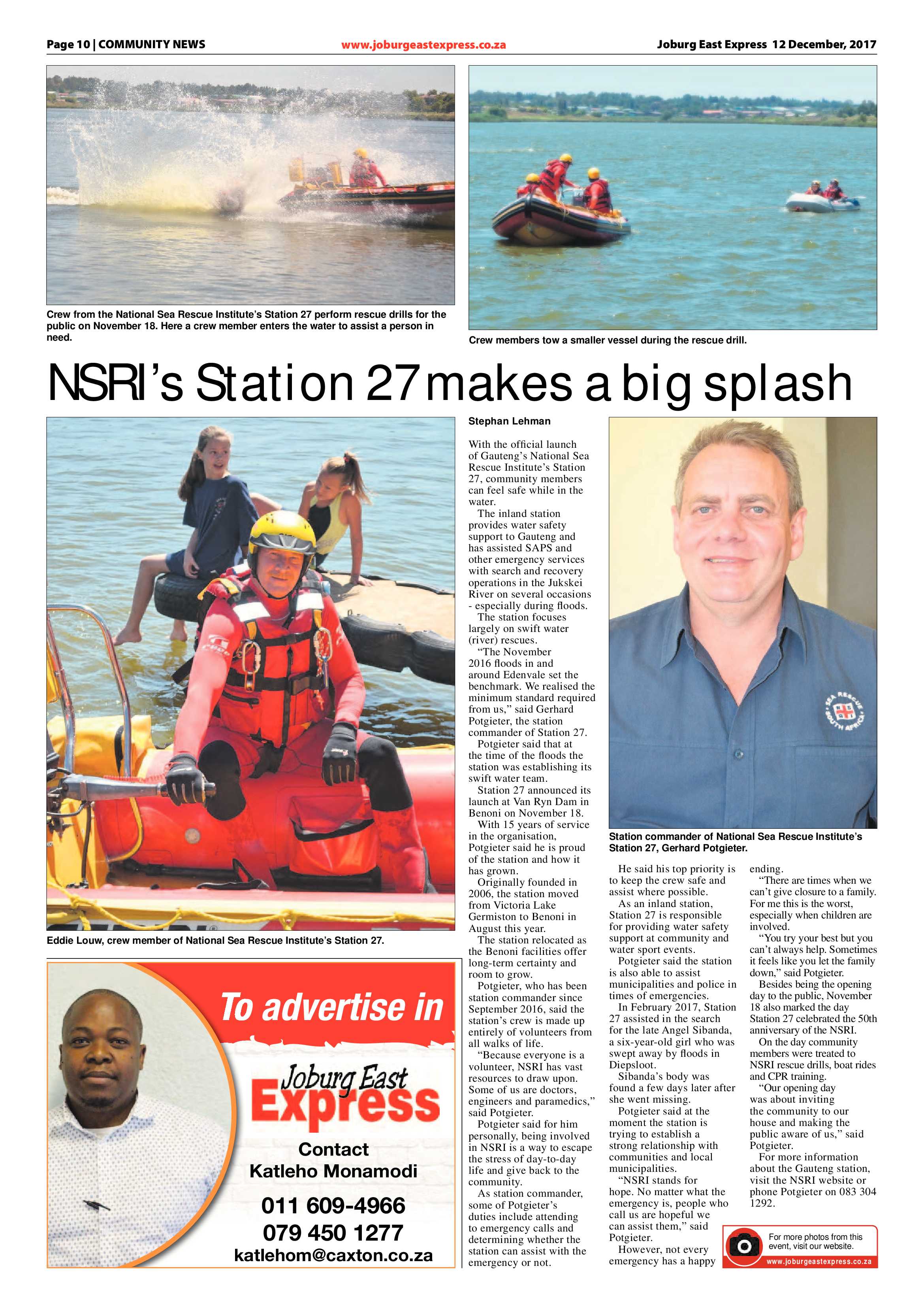Joburg East Express 12 December 2017 page 10
