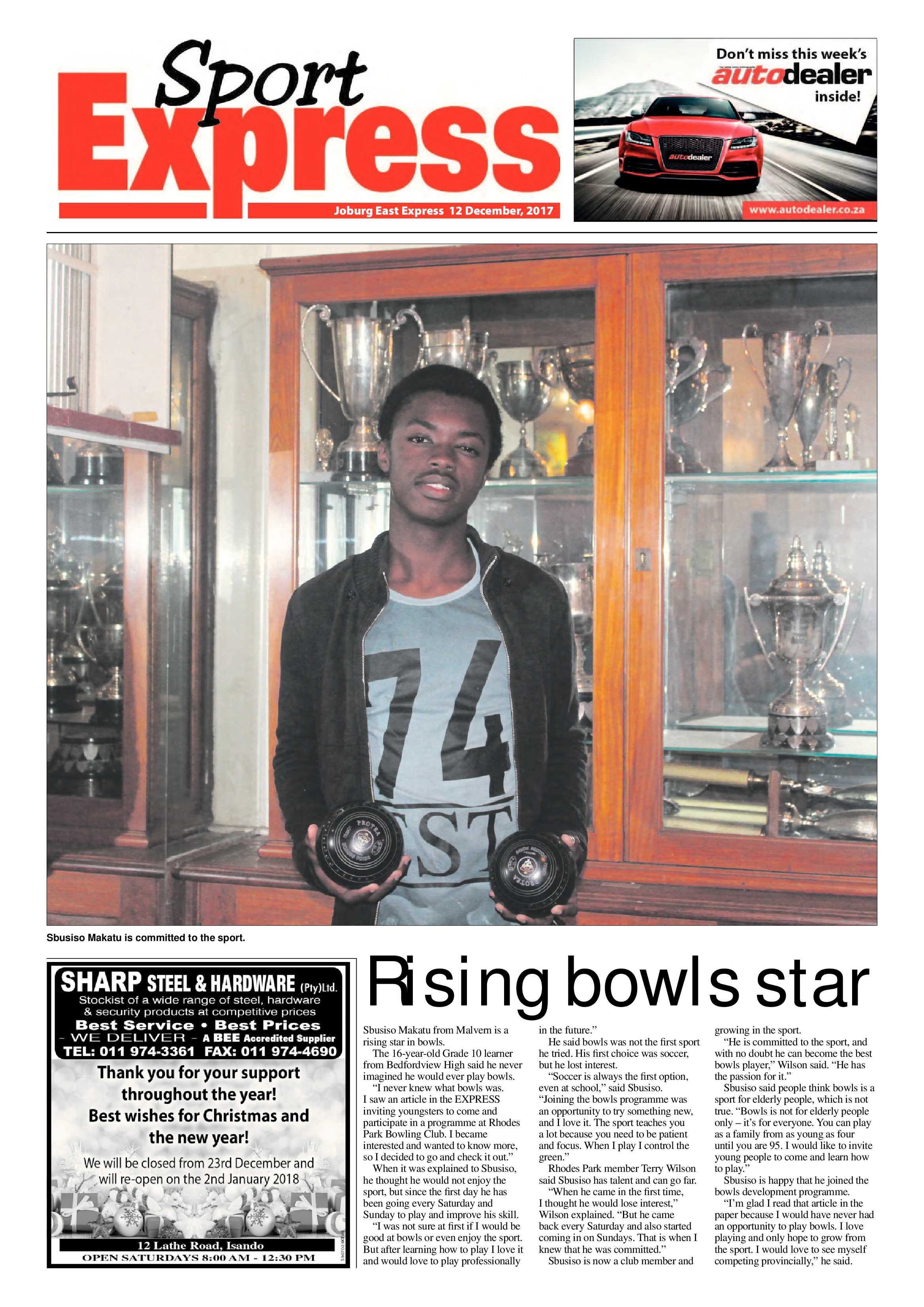 Joburg East Express 12 December 2017 page 16
