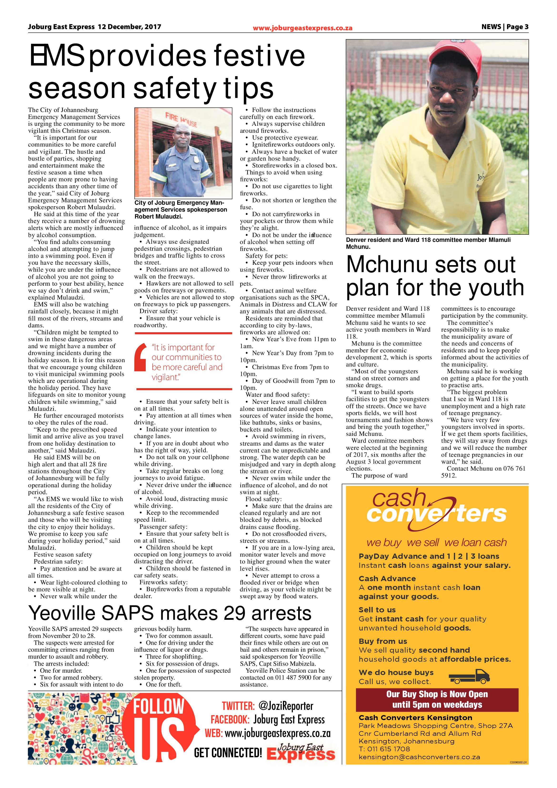 Joburg East Express 12 December 2017 page 3