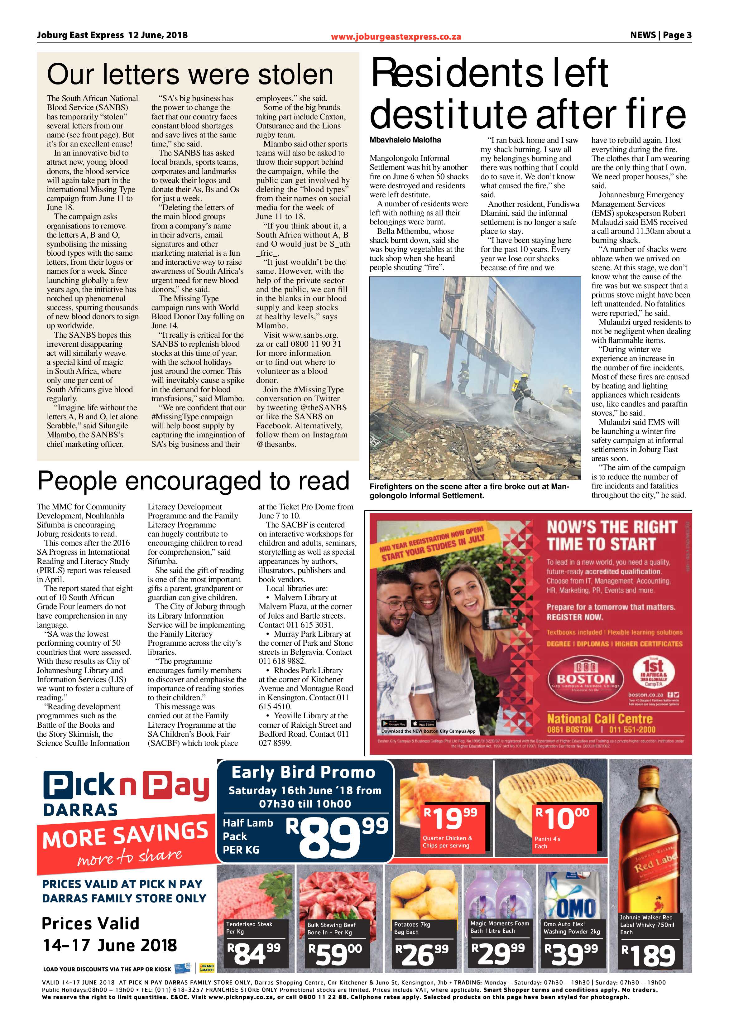 Joburg East Express 12 June 2018 page 3