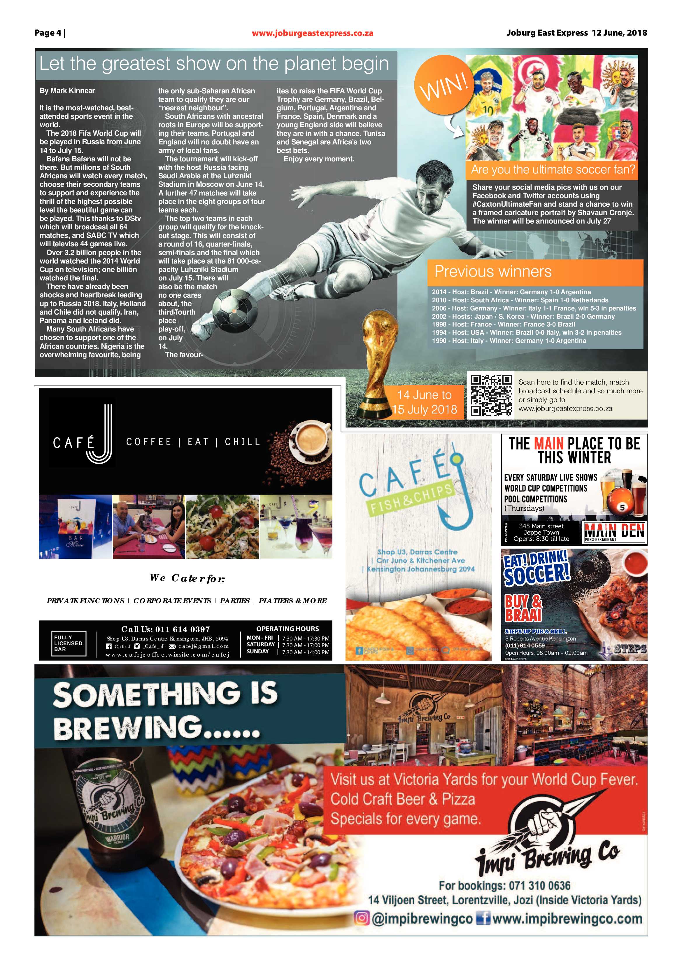 Joburg East Express 12 June 2018 page 4