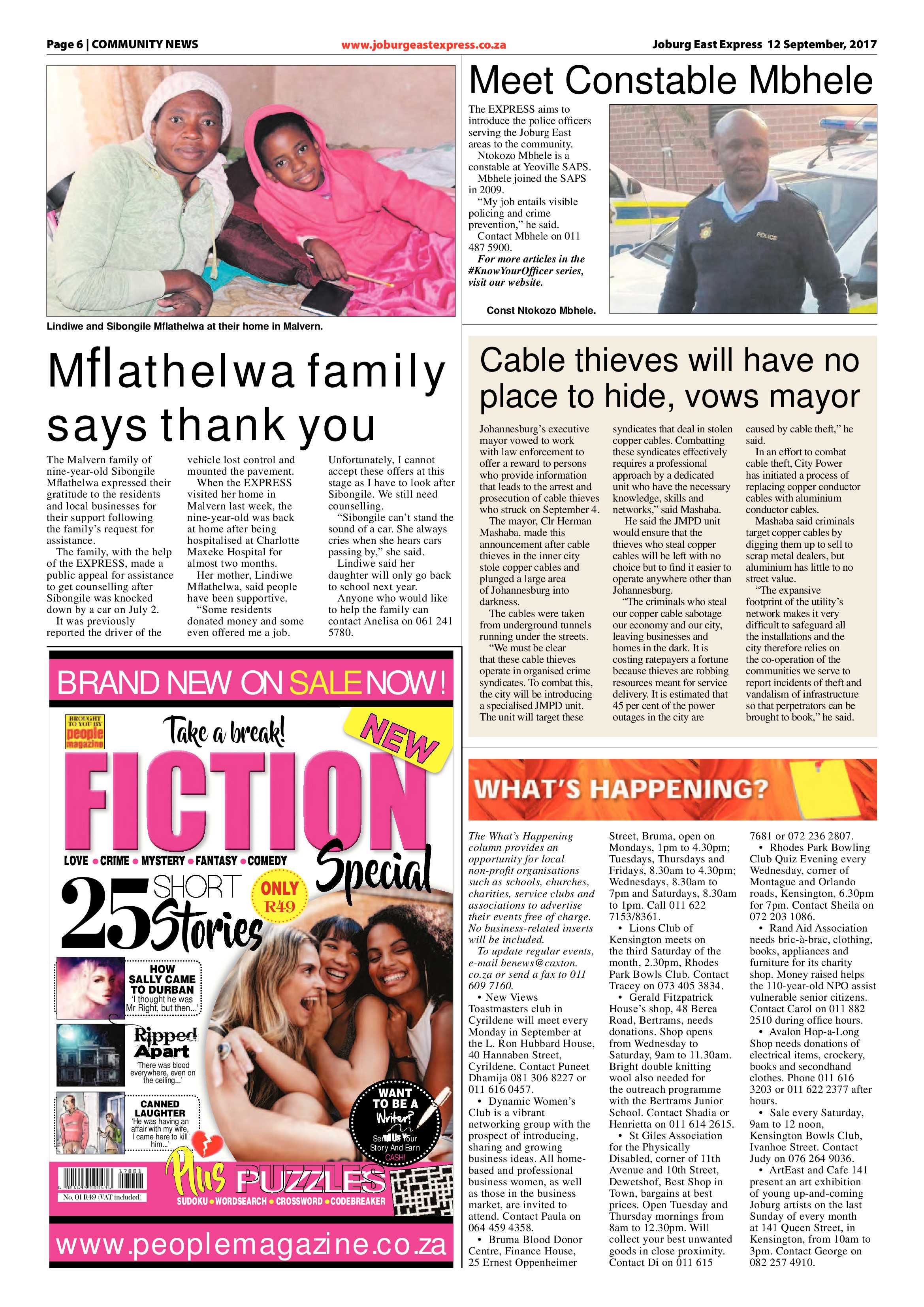 Joburg East Express 12 September 2017 page 6