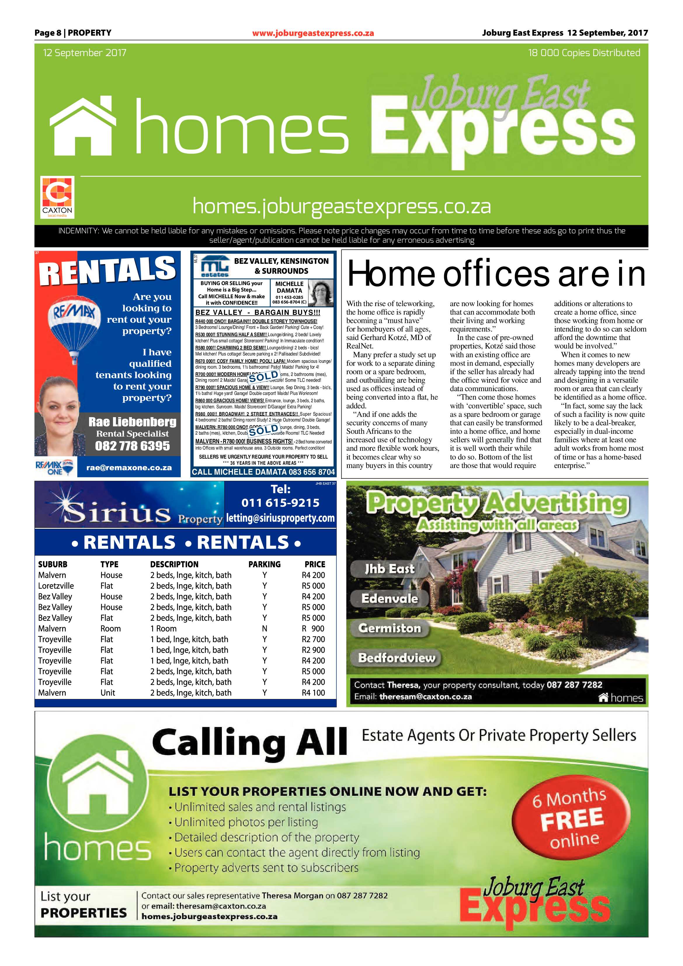Joburg East Express 12 September 2017 page 8