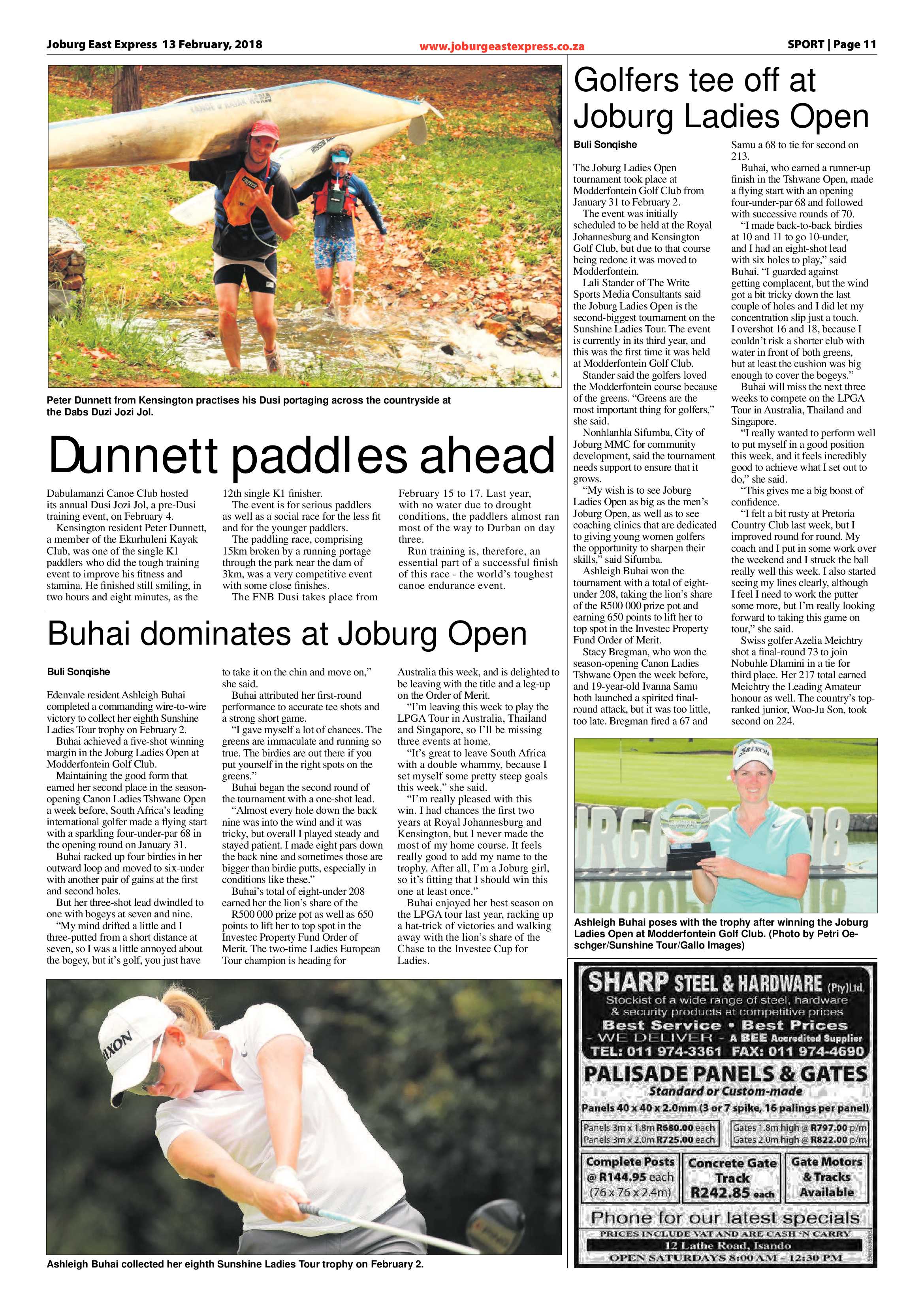 Joburg East Express 13 February 2018 page 11