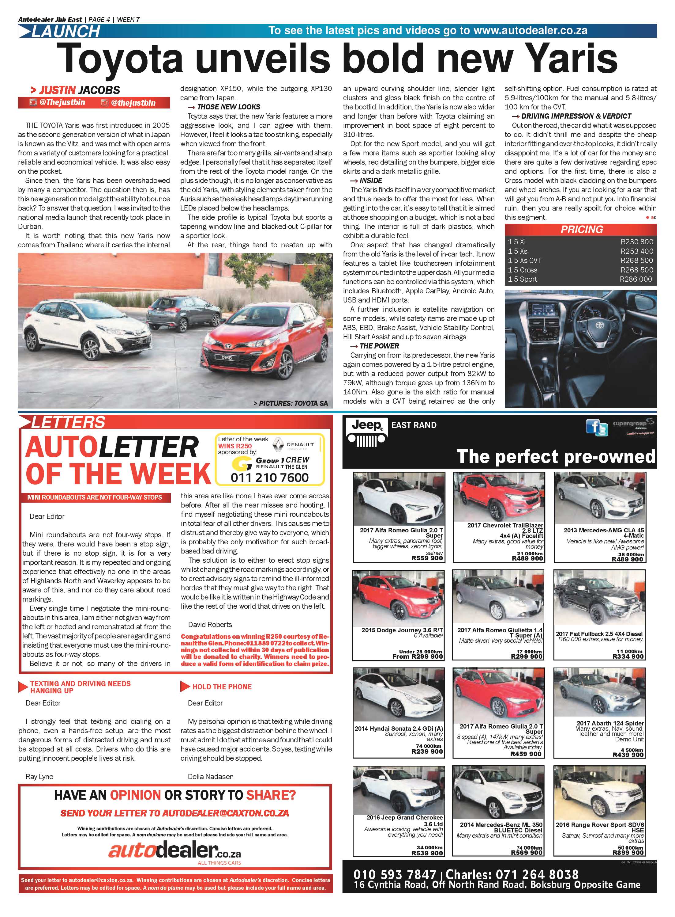 Joburg East Express 13 February 2018 page 16