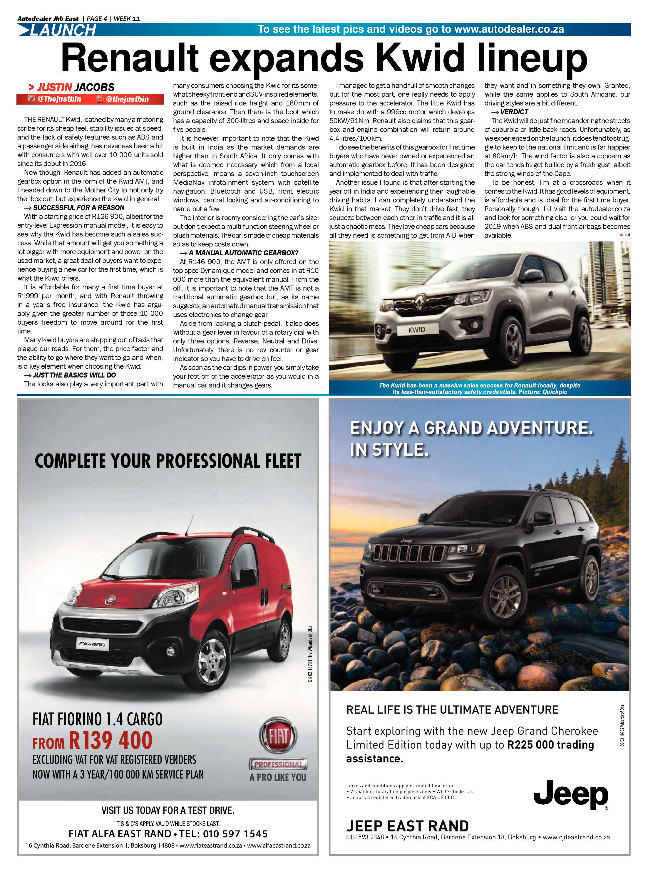 Joburg East Express 13 March 2018 page 12