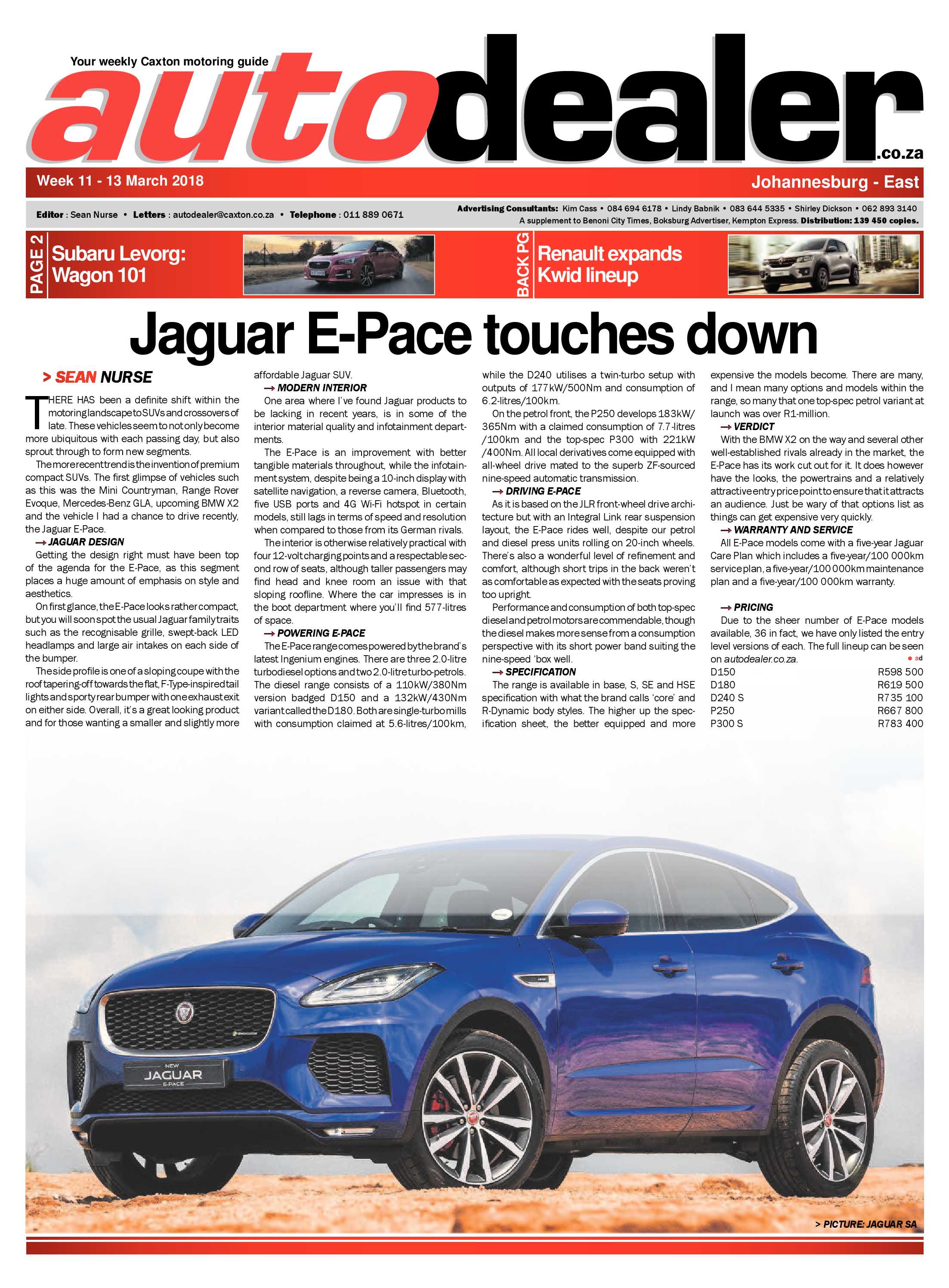 Joburg East Express 13 March 2018 page 9
