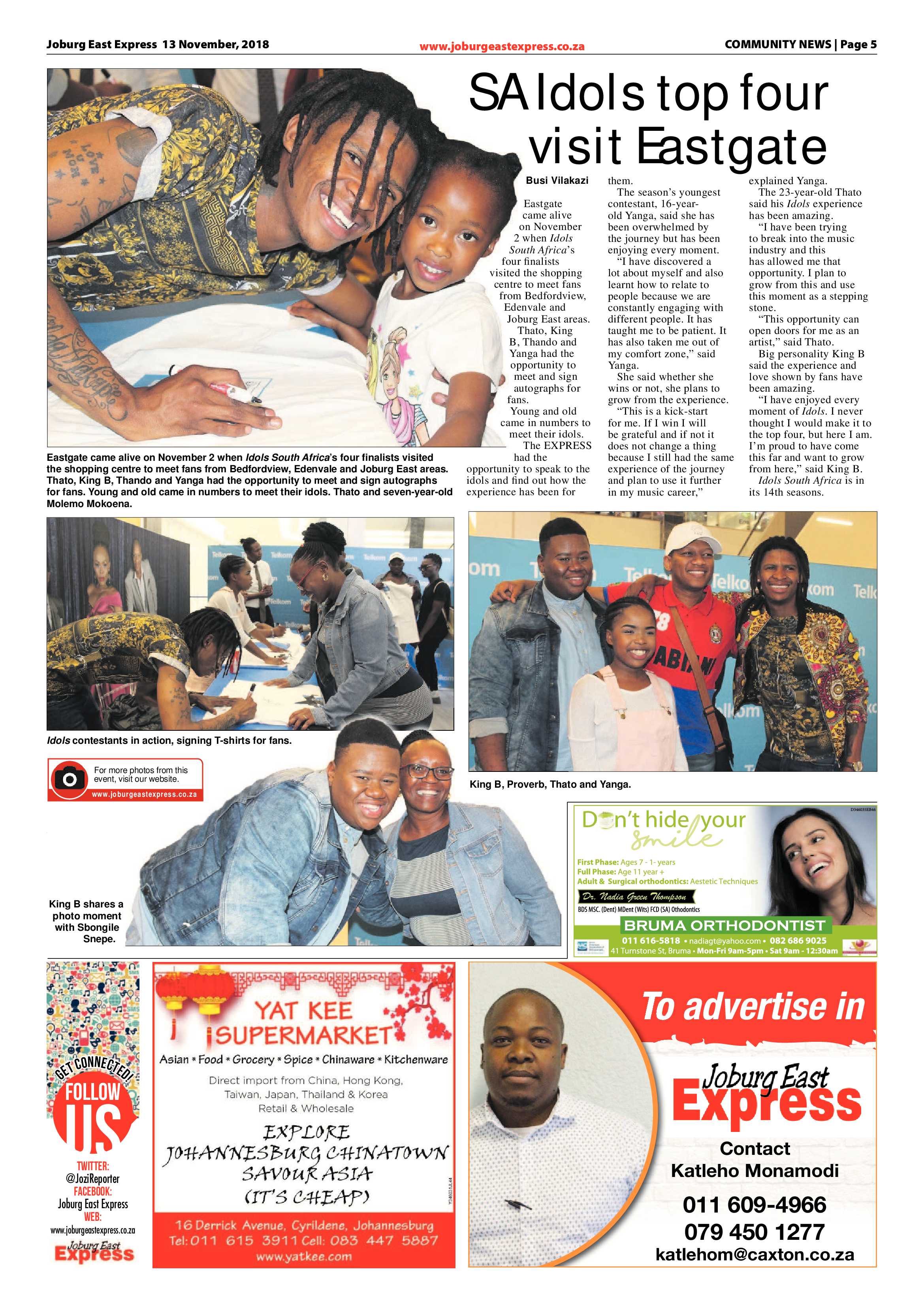 Joburg East Express 13 November 2018 page 5