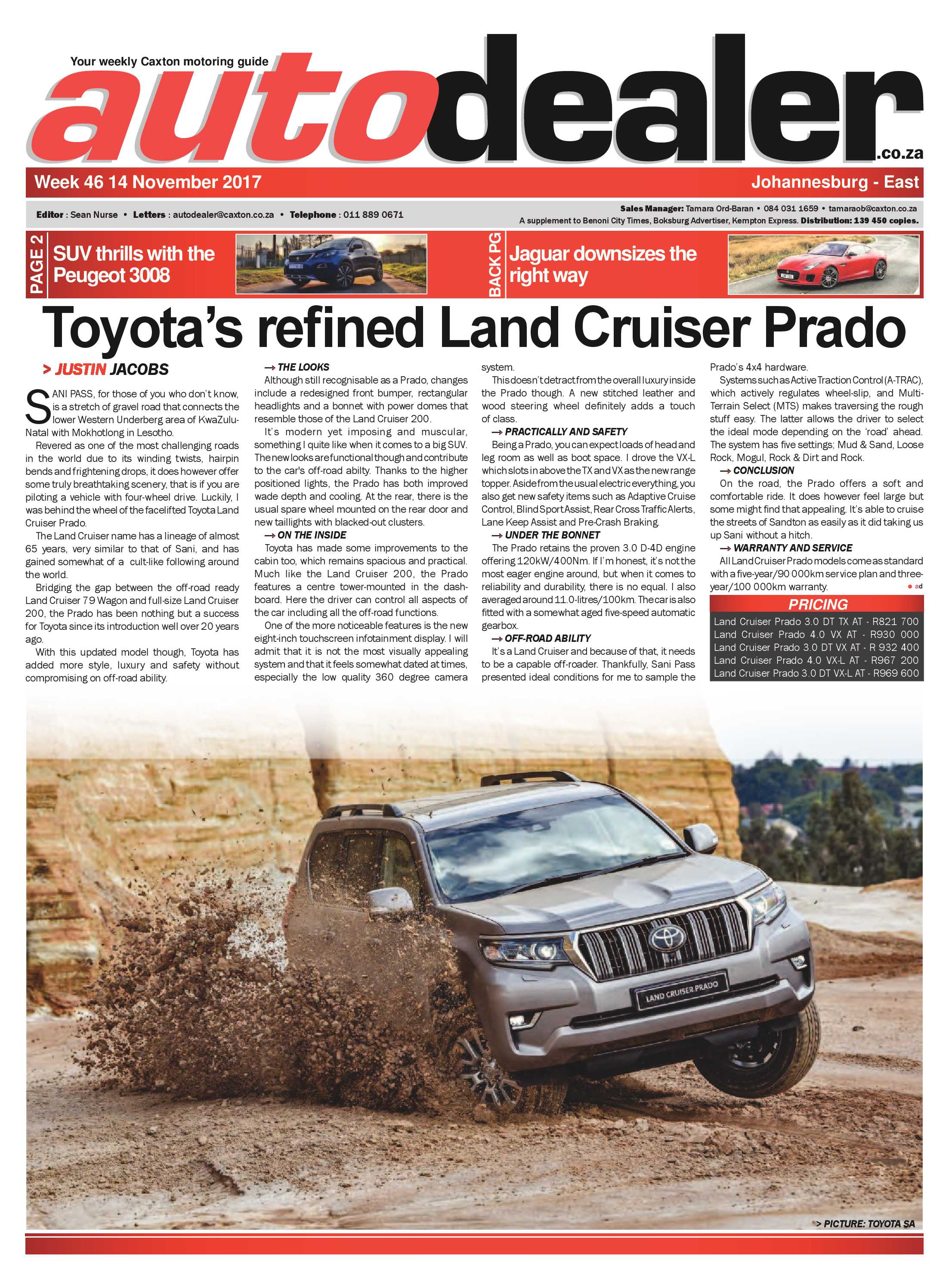 Joburg East Express 14 November 2017 page 13