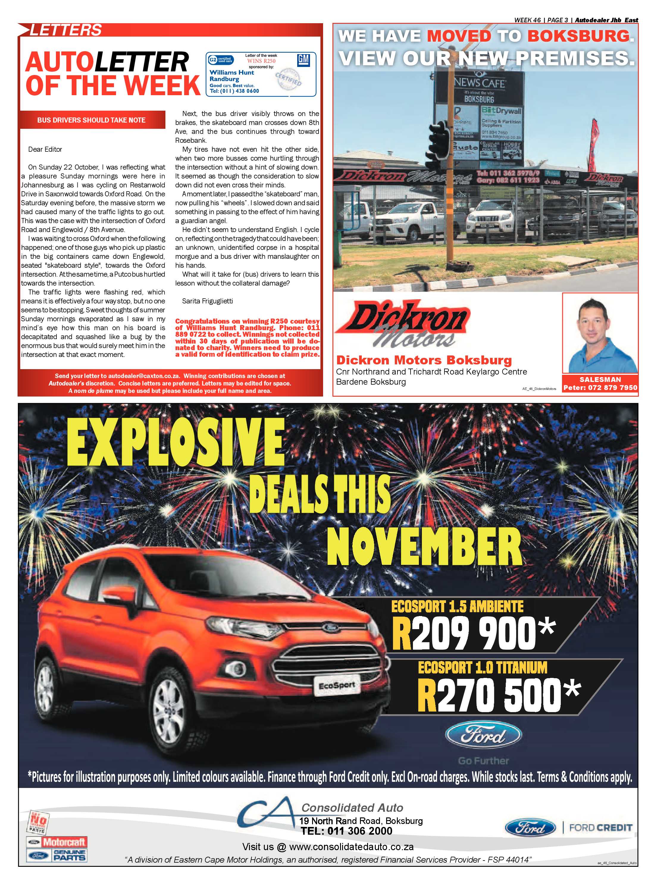 Joburg East Express 14 November 2017 page 15