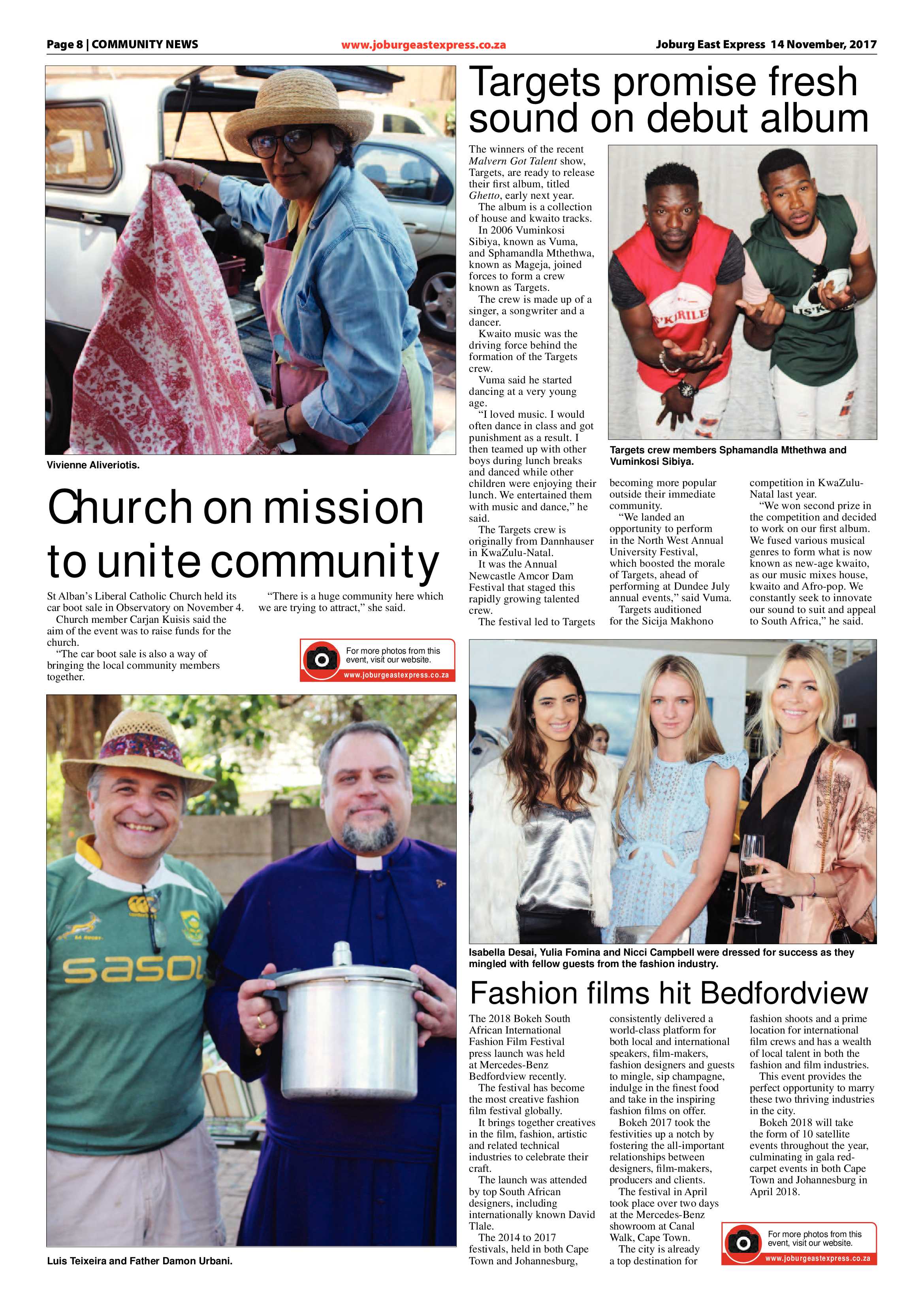 Joburg East Express 14 November 2017 page 8