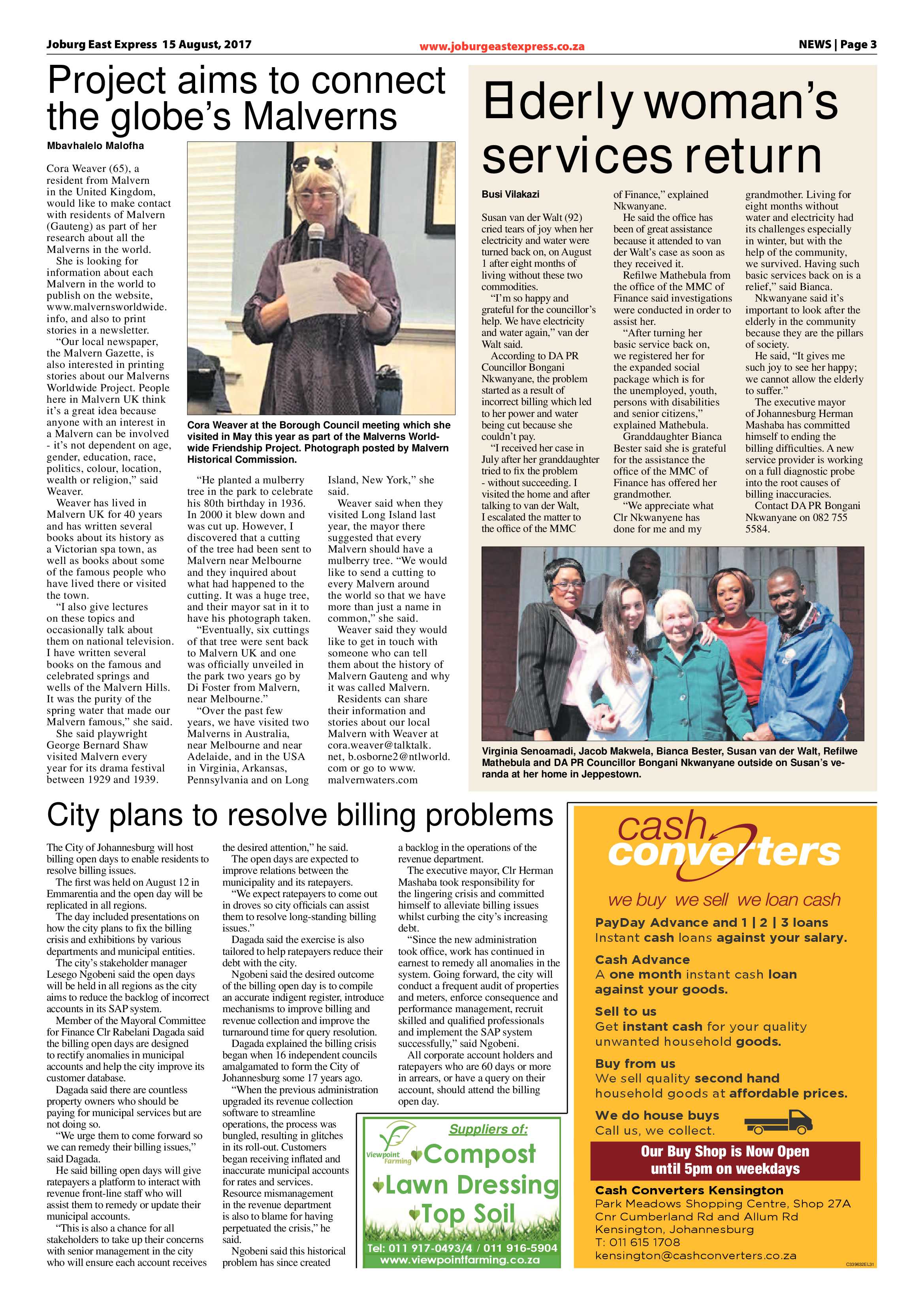 Joburg East Express 15 August 2017 page 3