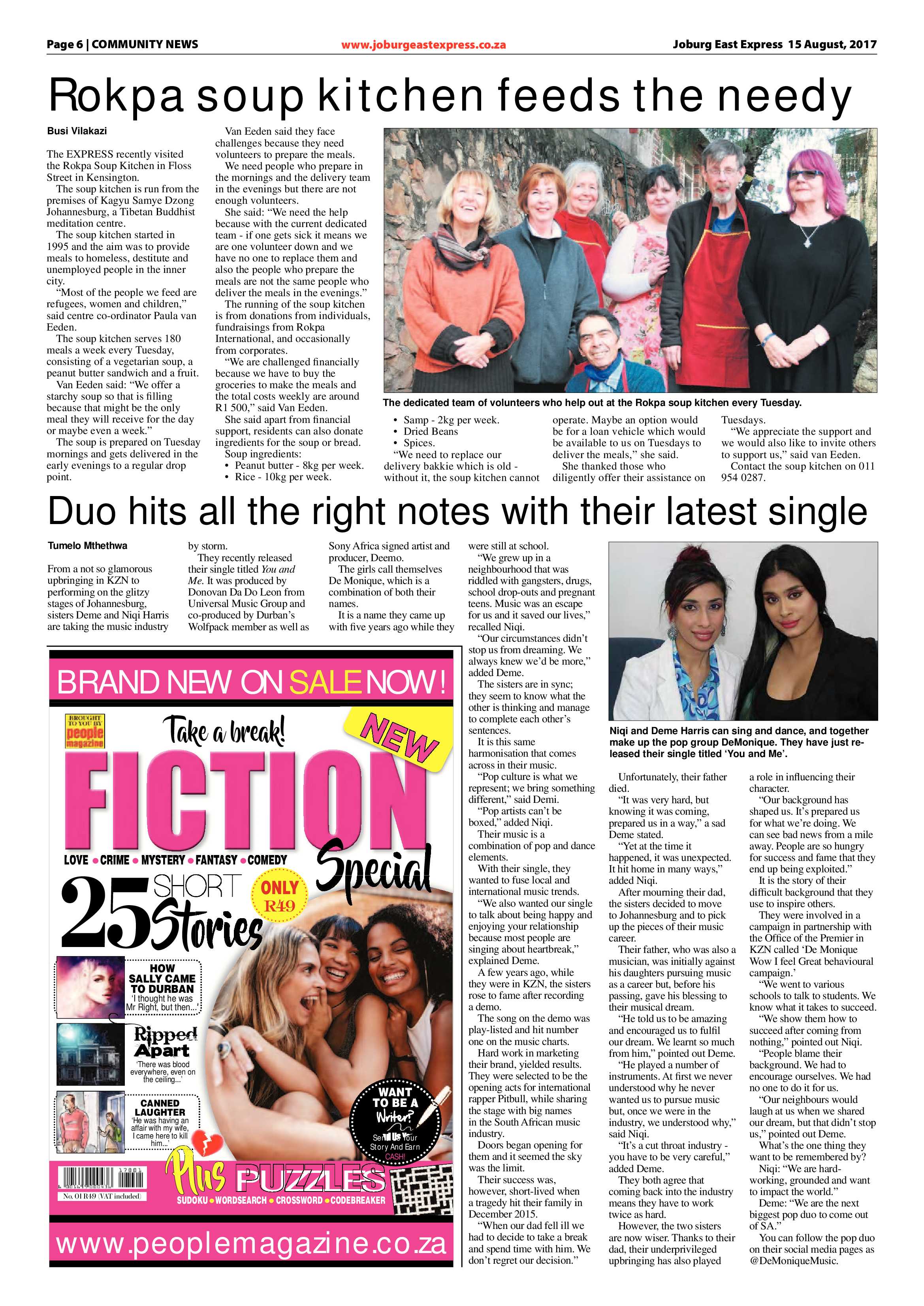 Joburg East Express 15 August 2017 page 6