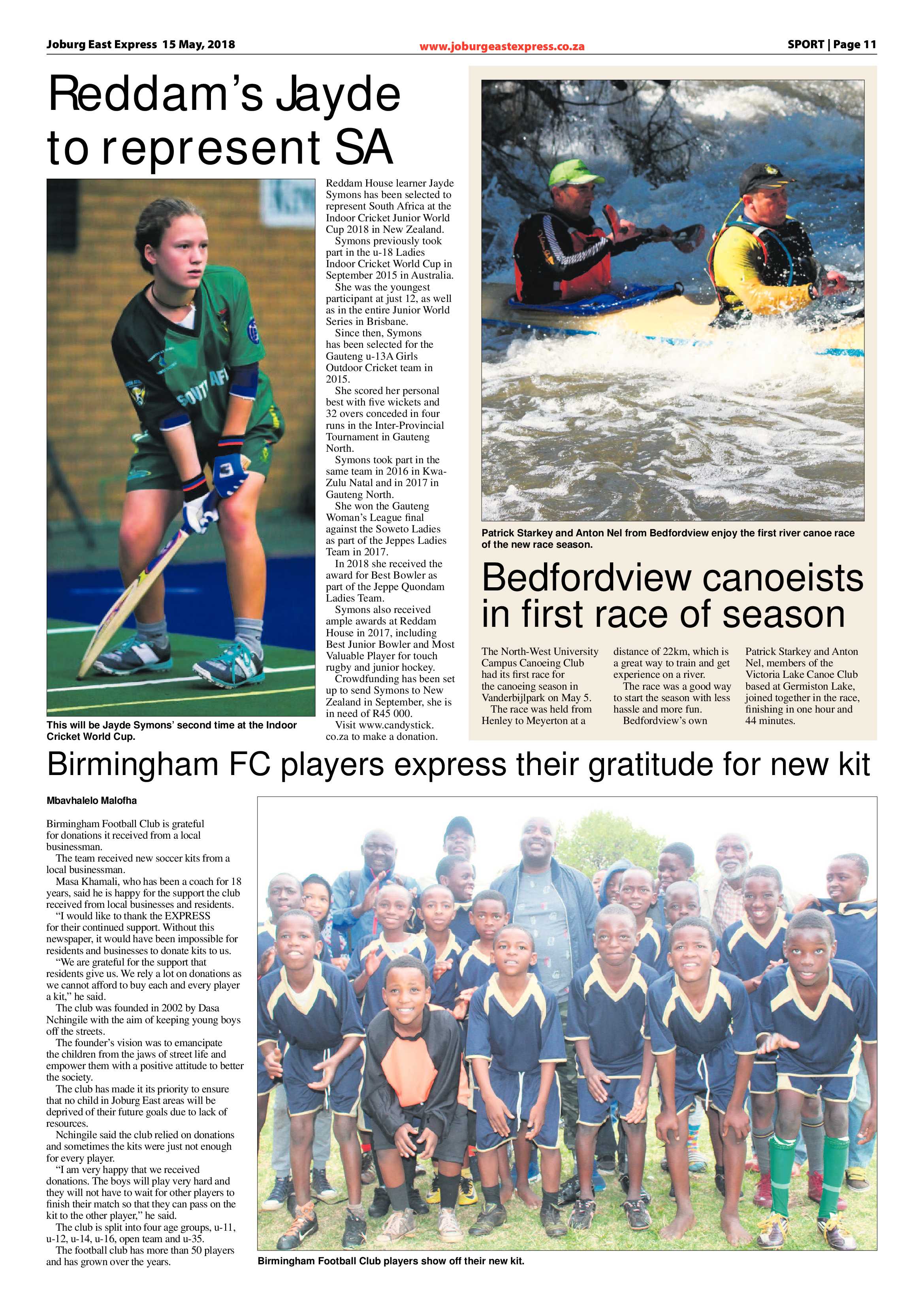 Joburg East Express 15 May 2018 page 11