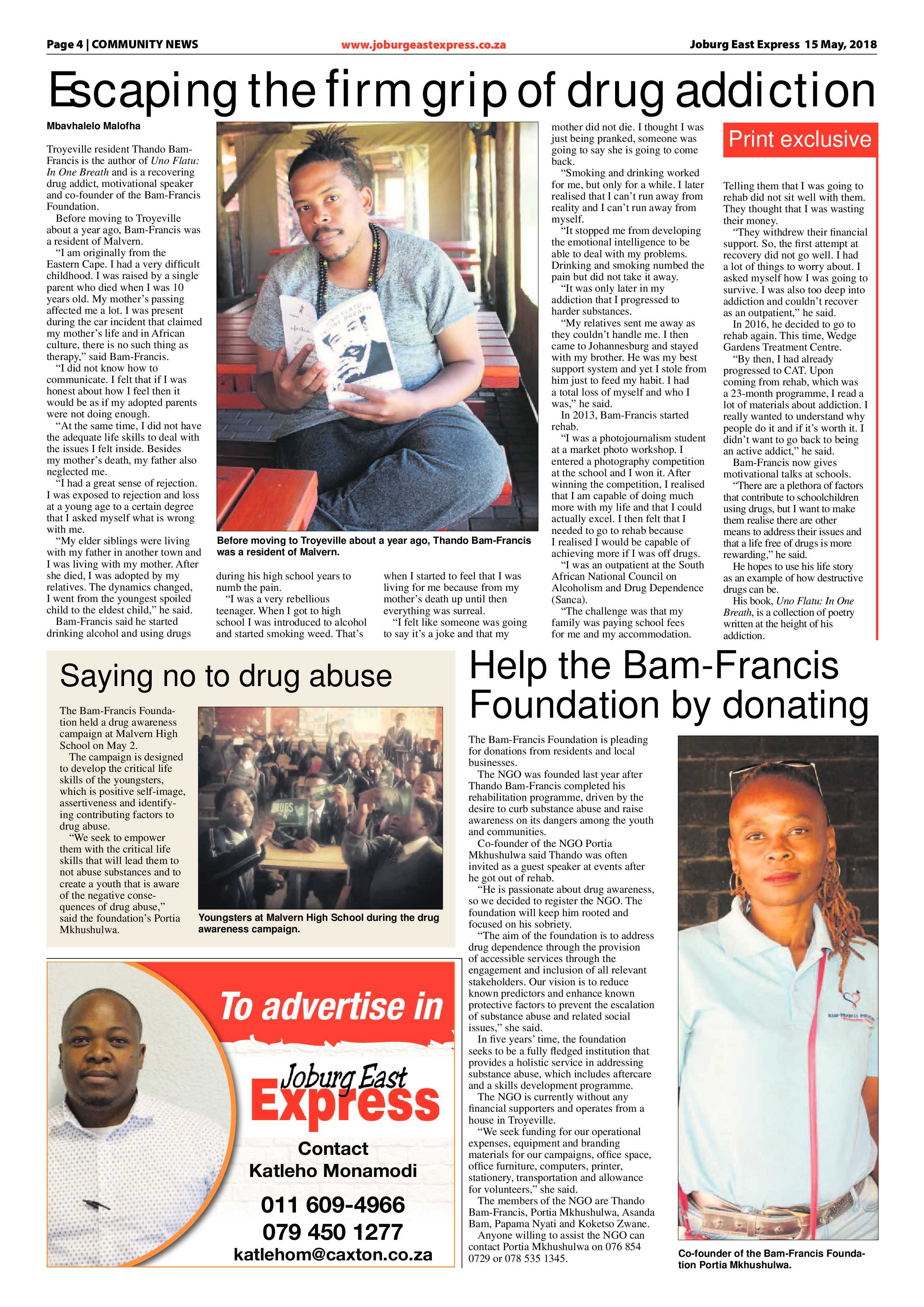 Joburg East Express 15 May 2018 page 4