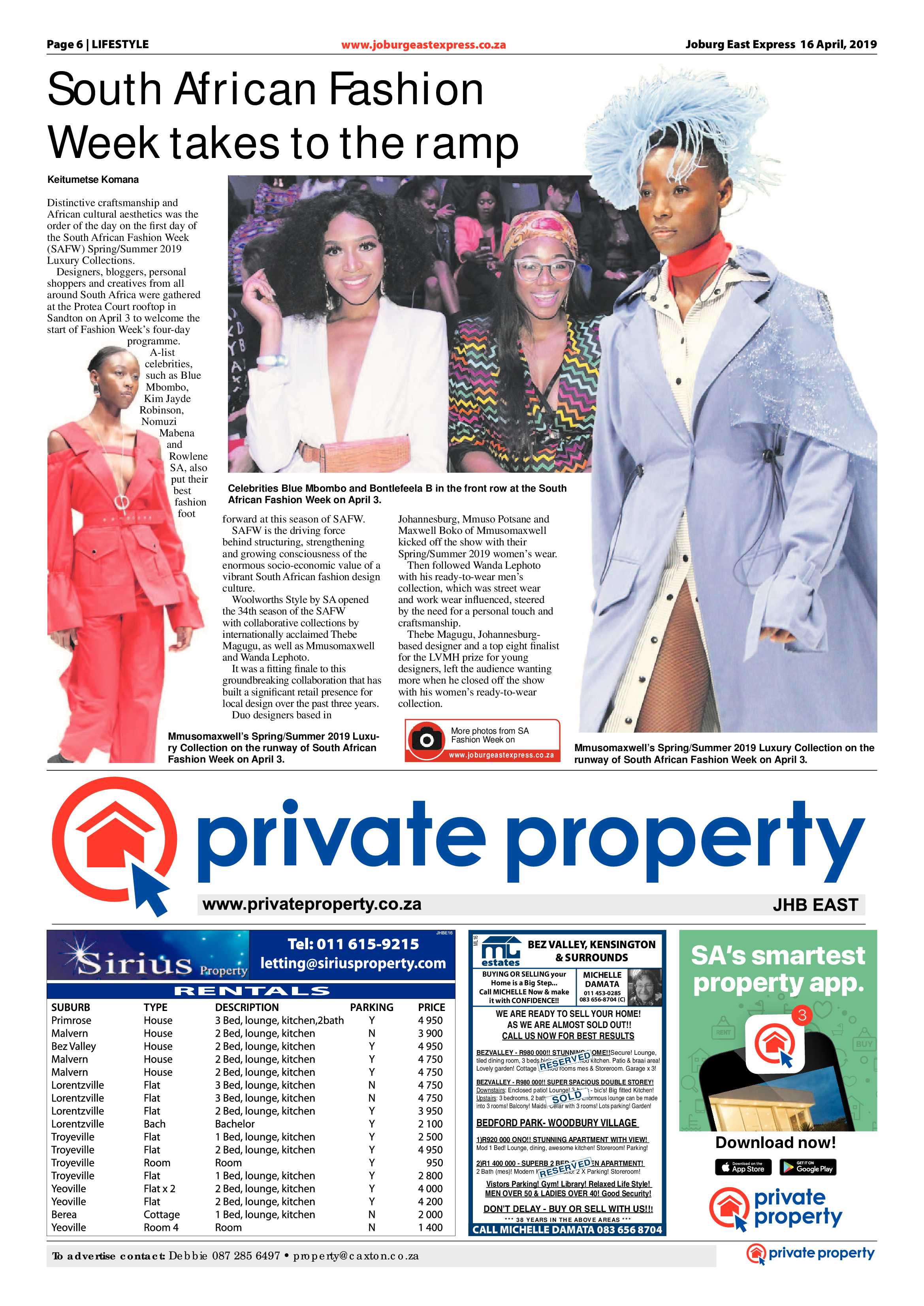 Joburg East Express 16 April 2019 page 6