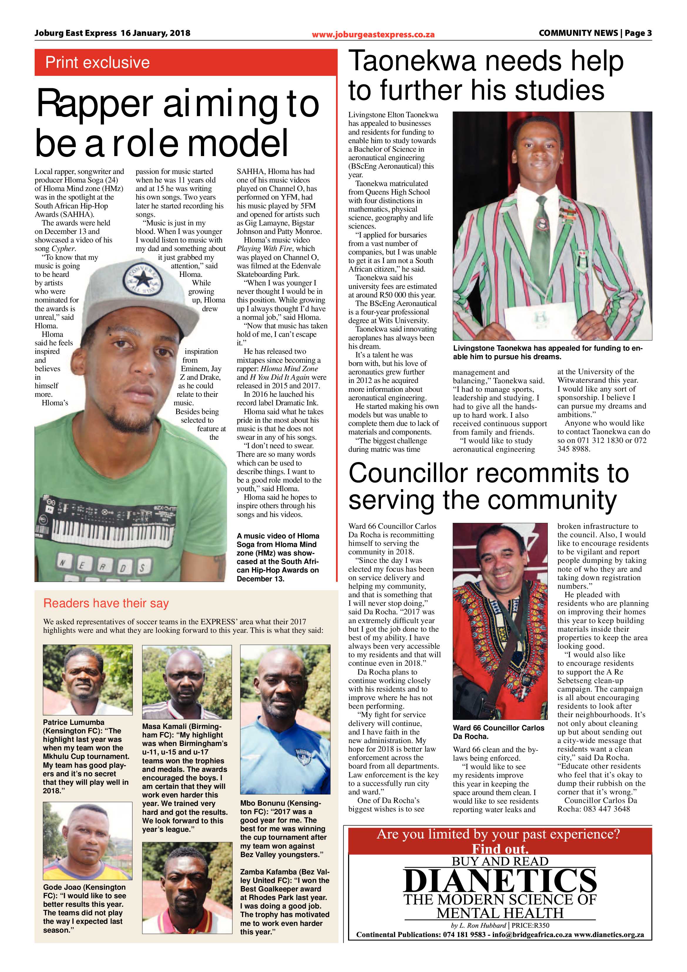 Joburg East Express 16 January 2018 page 3