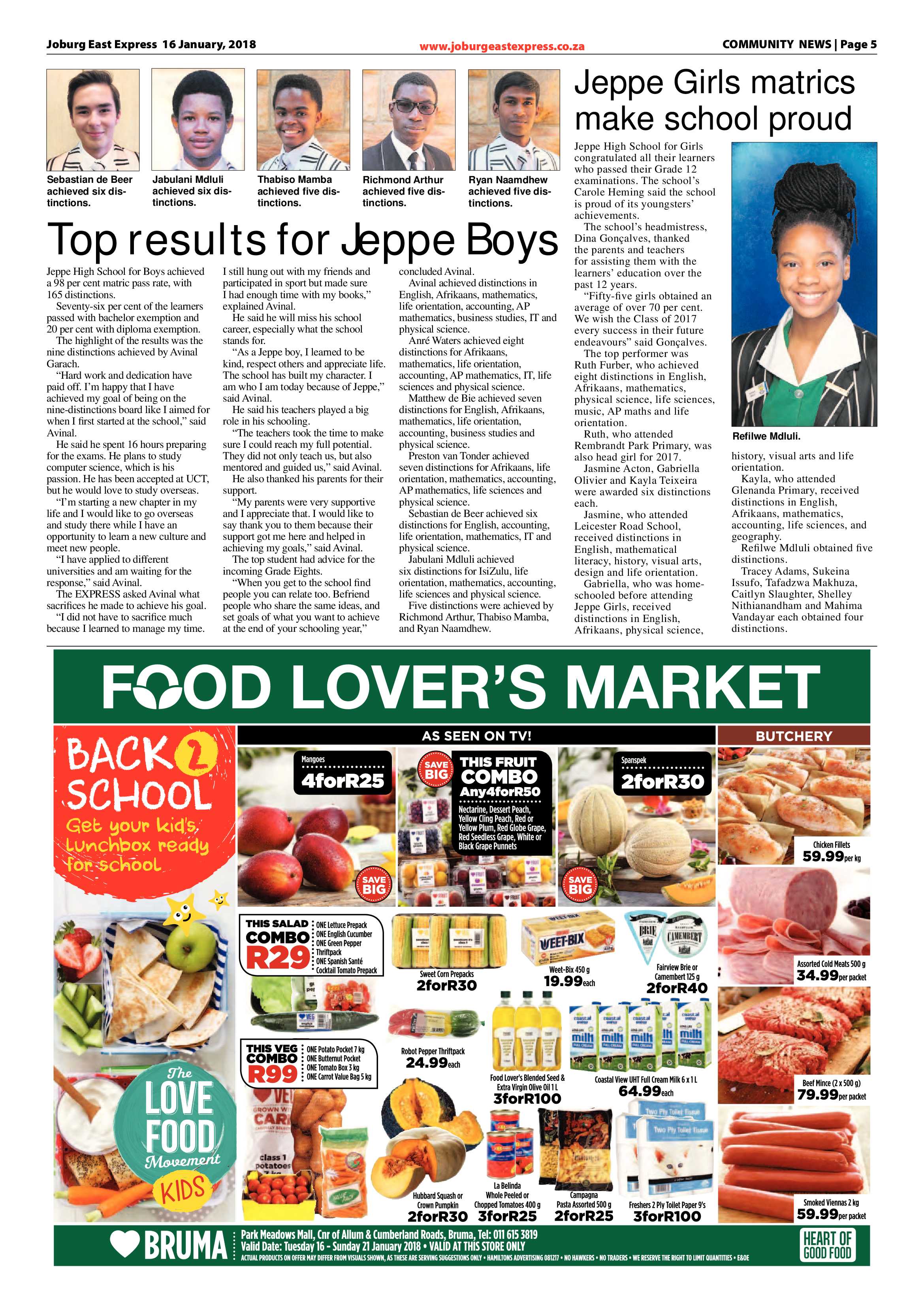 Joburg East Express 16 January 2018 page 5