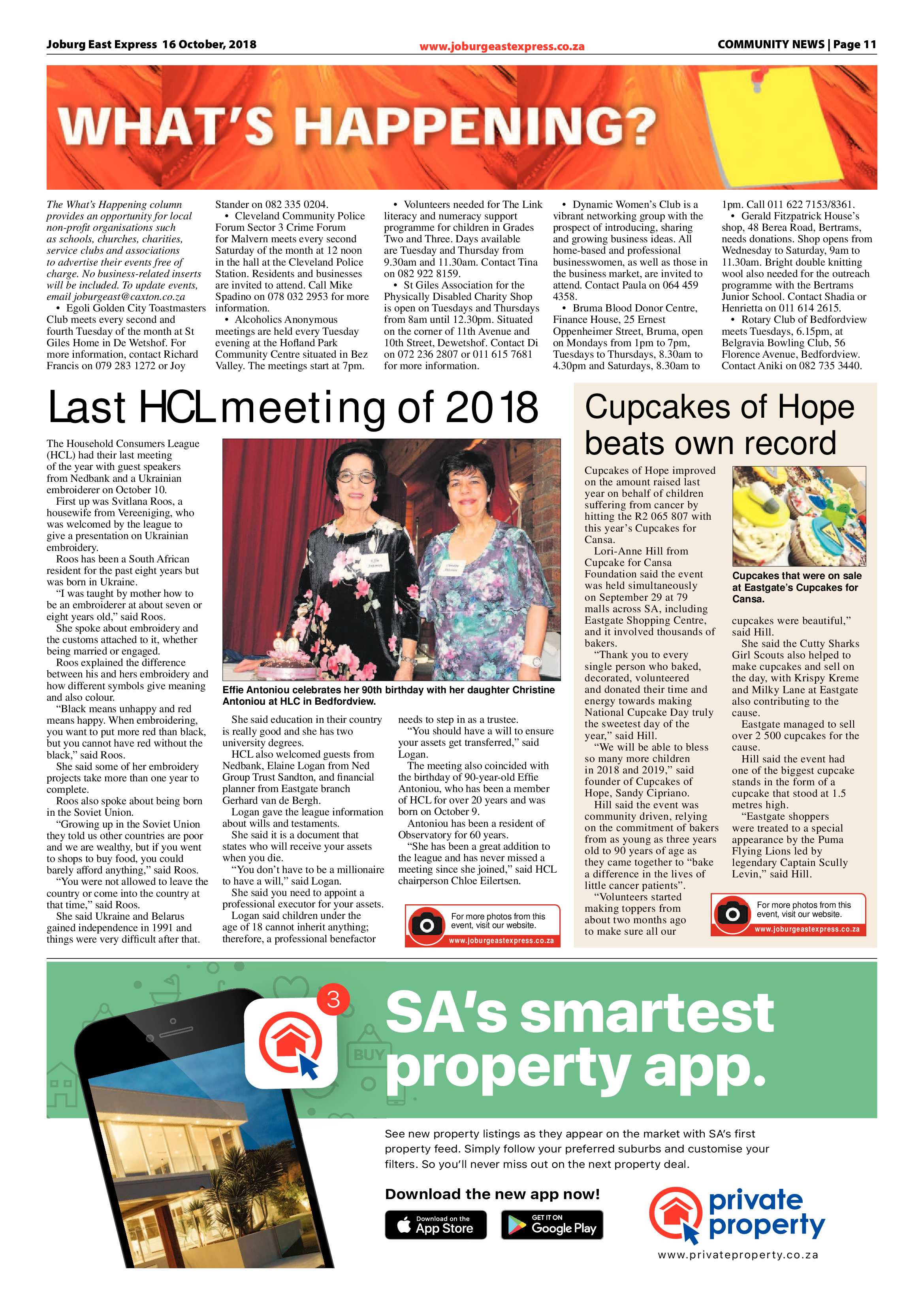 Joburg East Express 16 October 2018 page 11
