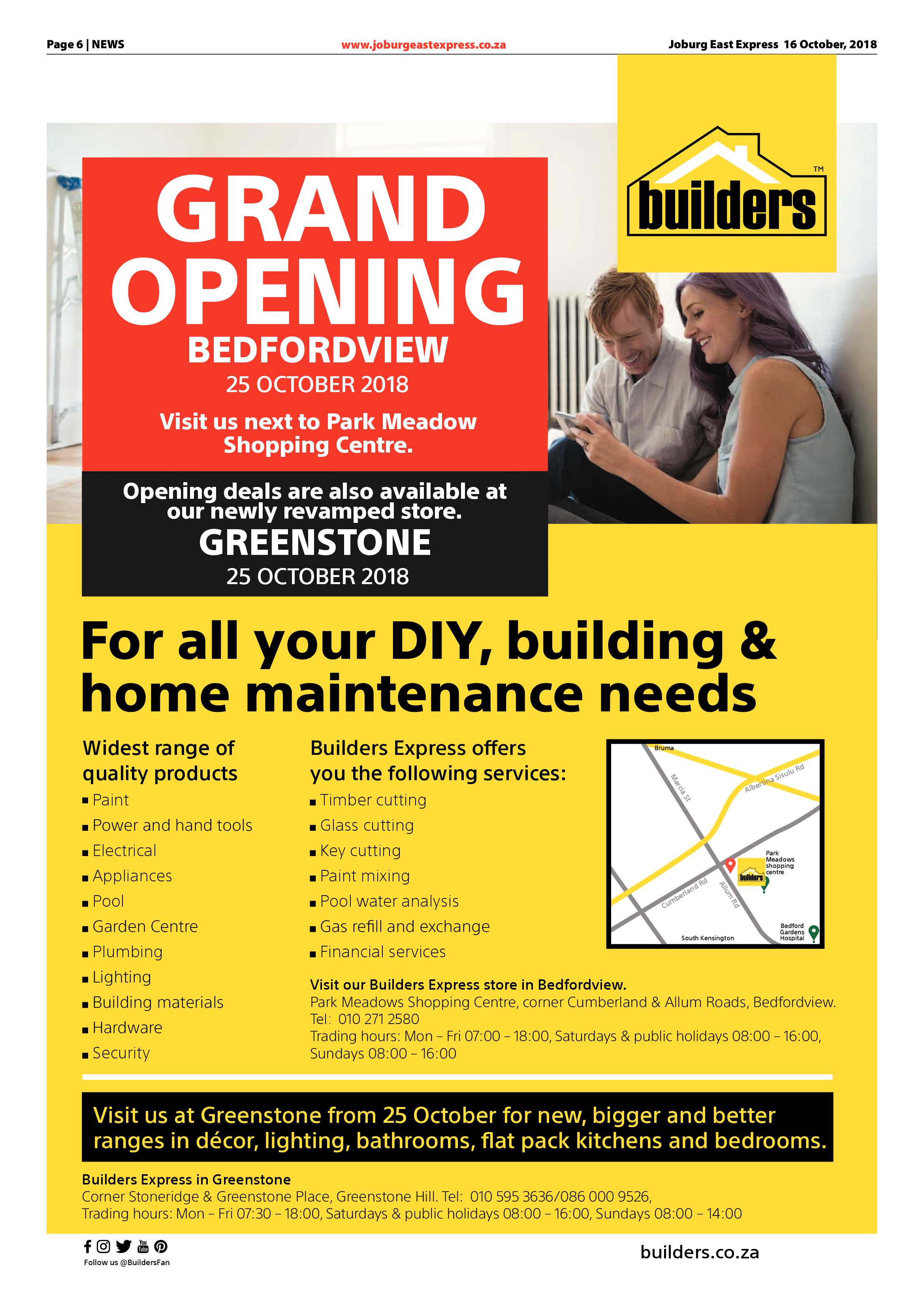 Joburg East Express 16 October 2018 page 6