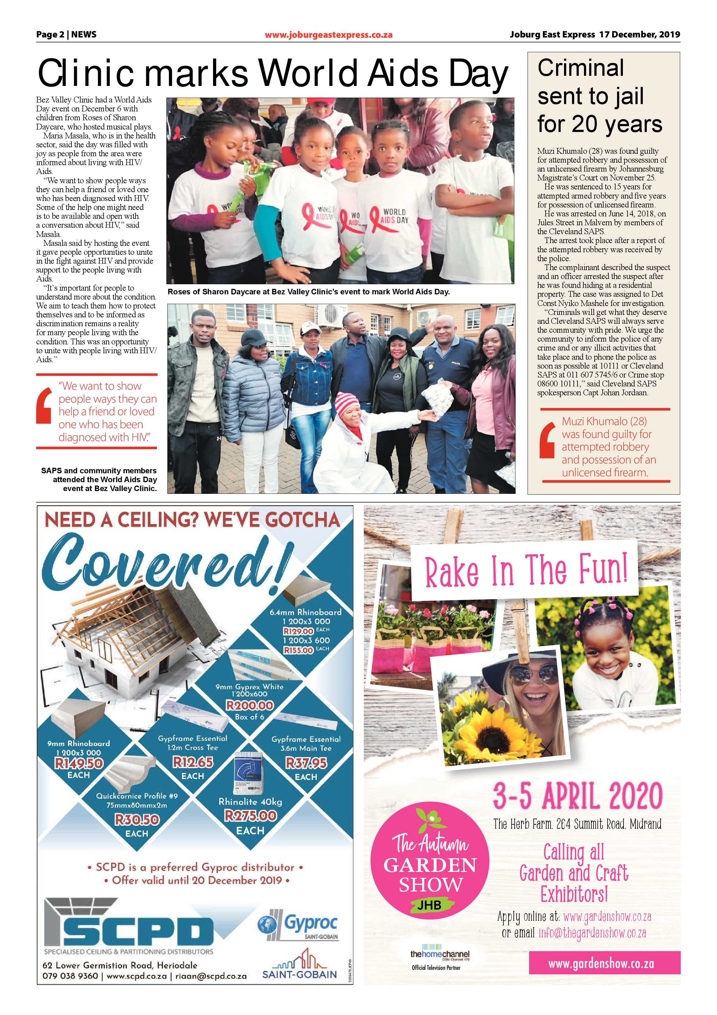 Joburg East Express 17 December 2019 page 2
