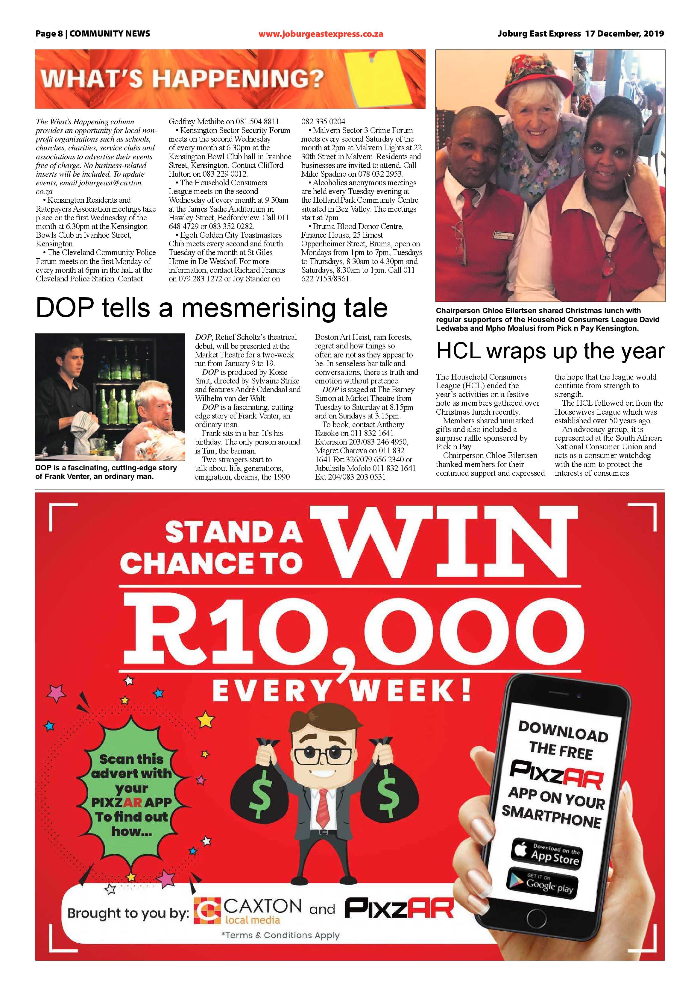 Joburg East Express 17 December 2019 page 8