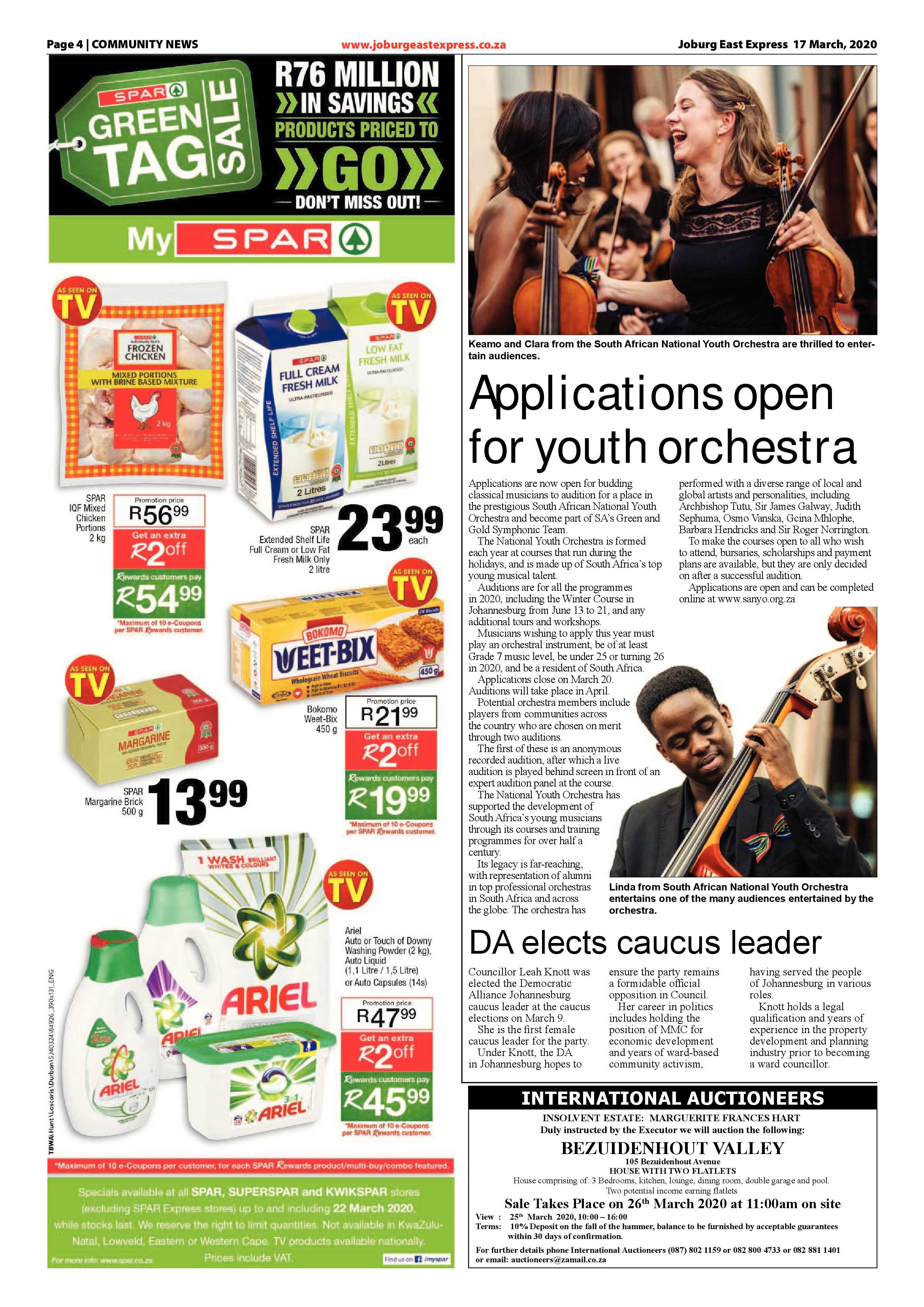 Joburg East Express 17 March 2020 page 4