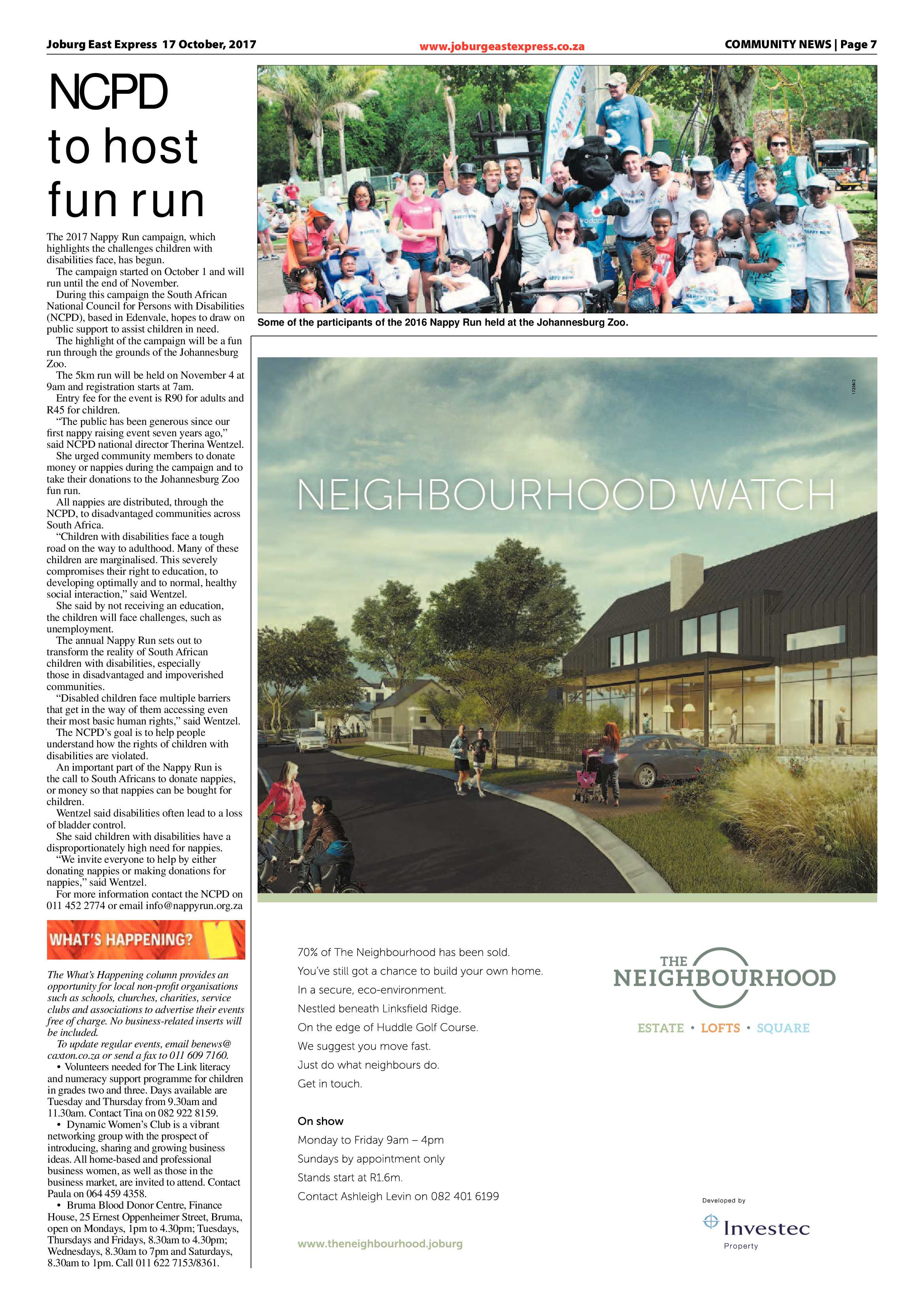 Joburg East Express 17 October 2017 page 7