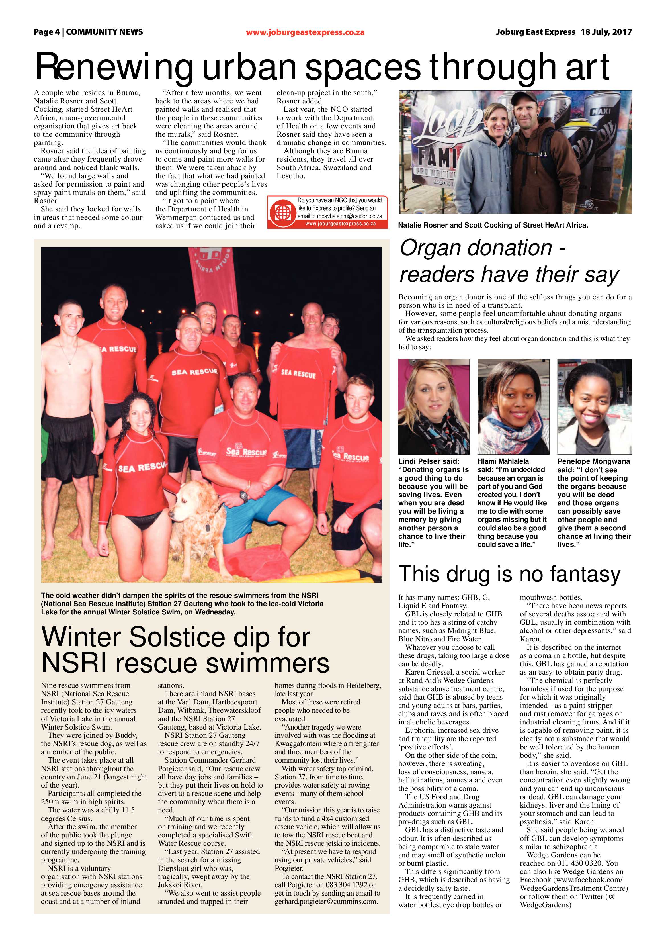 Joburg East Express 18 July 2017 page 4