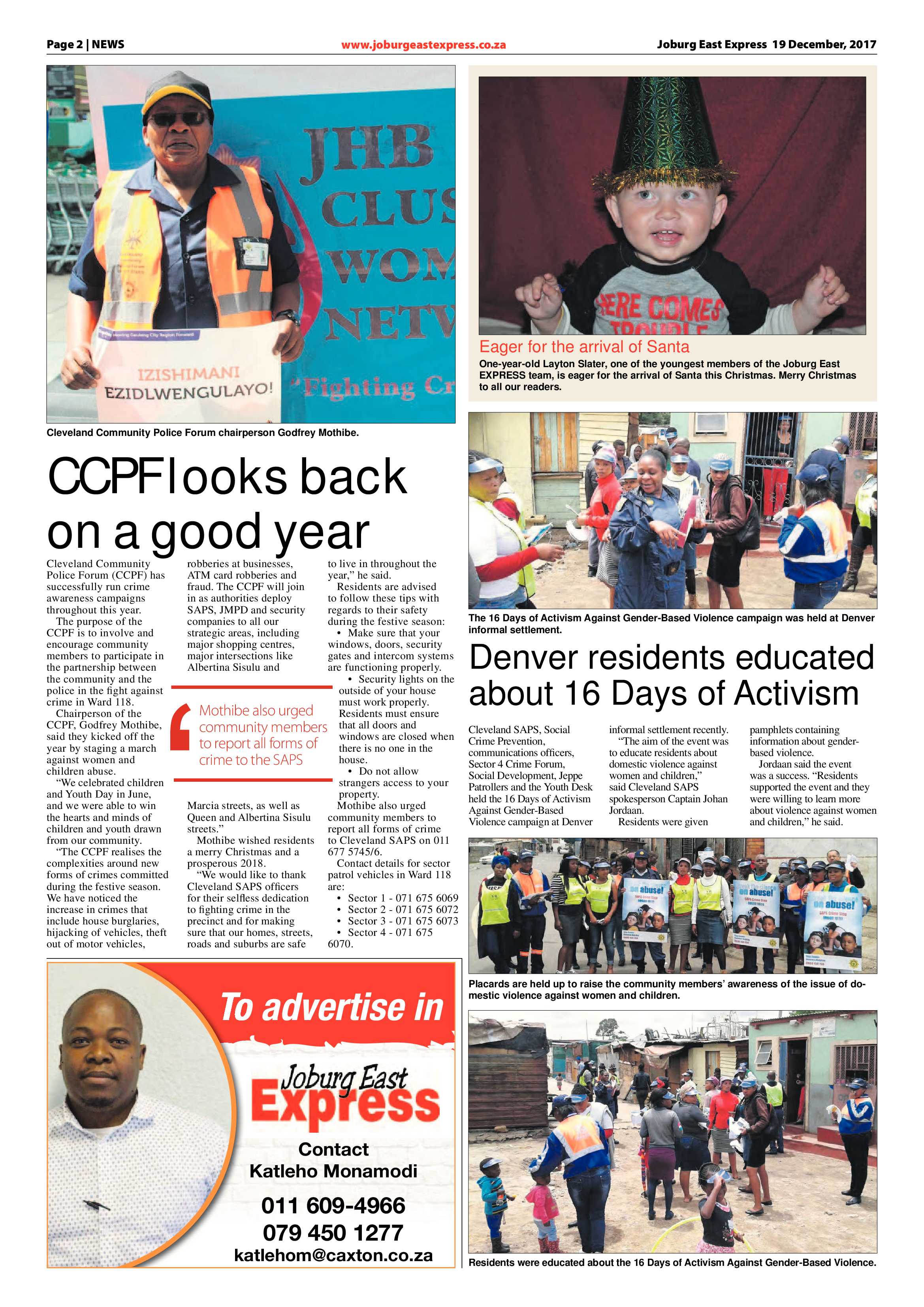 Joburg East Express 19 December 2017 page 2
