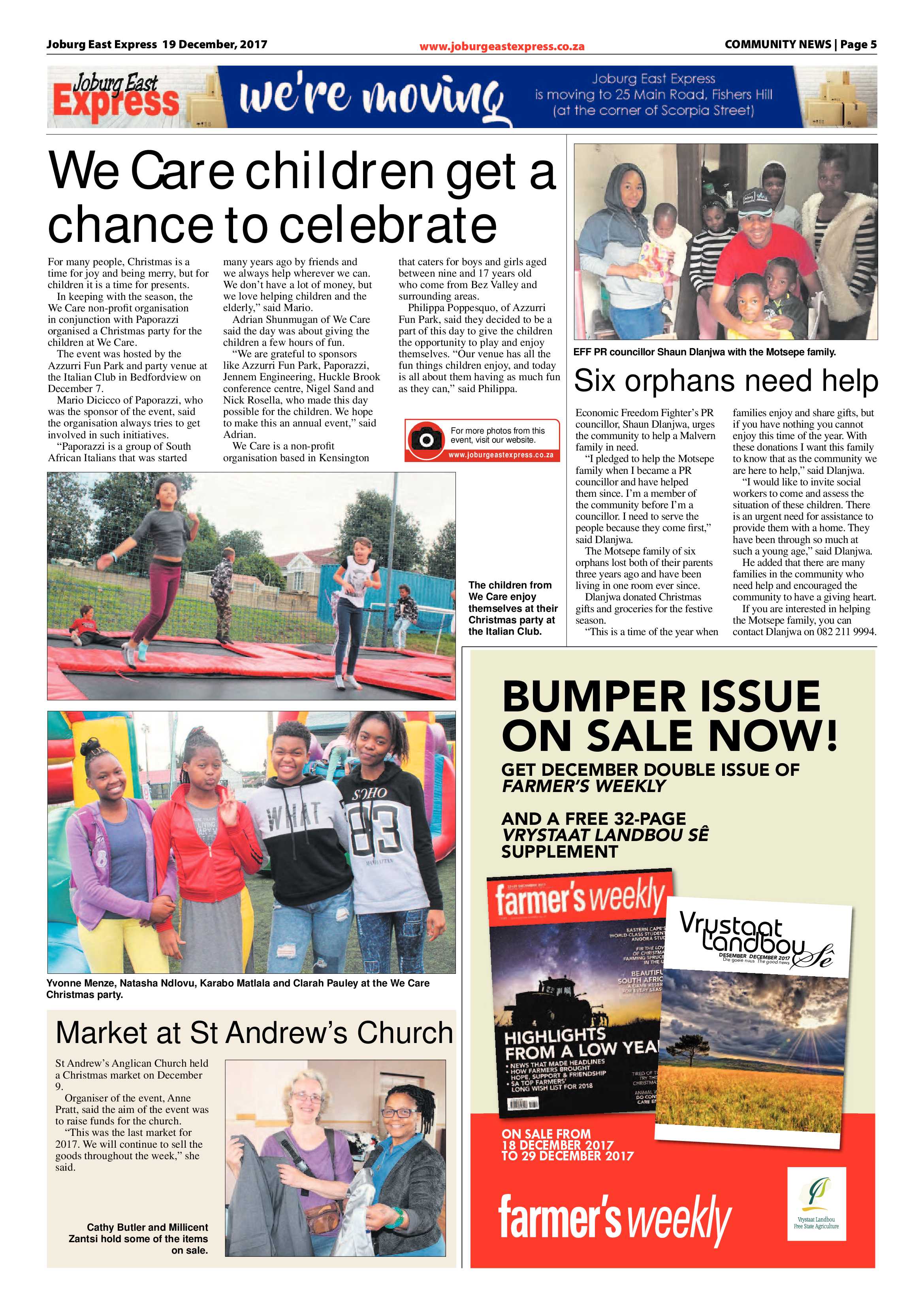 Joburg East Express 19 December 2017 page 5