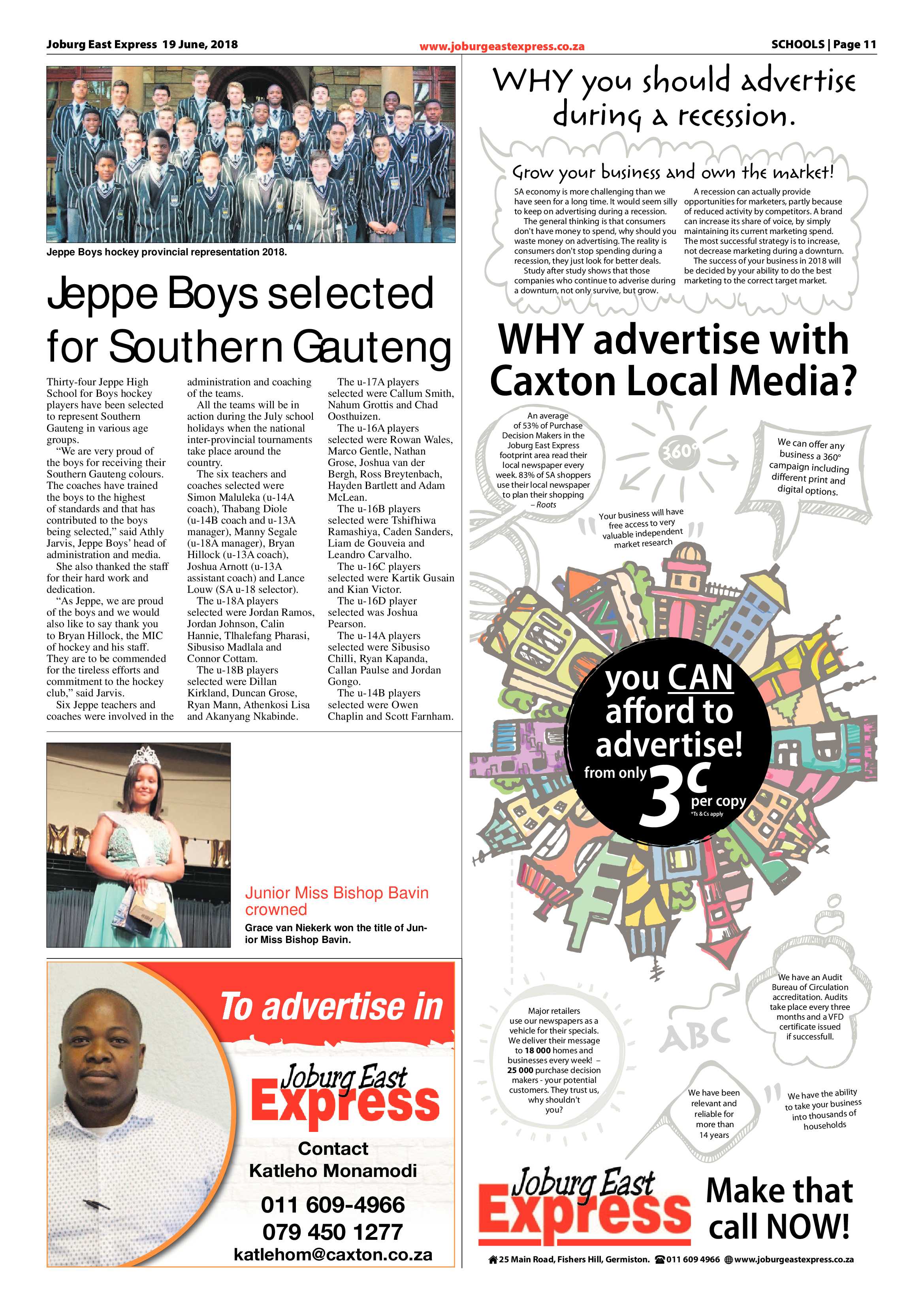 Joburg East Express 19 June 2018 page 11