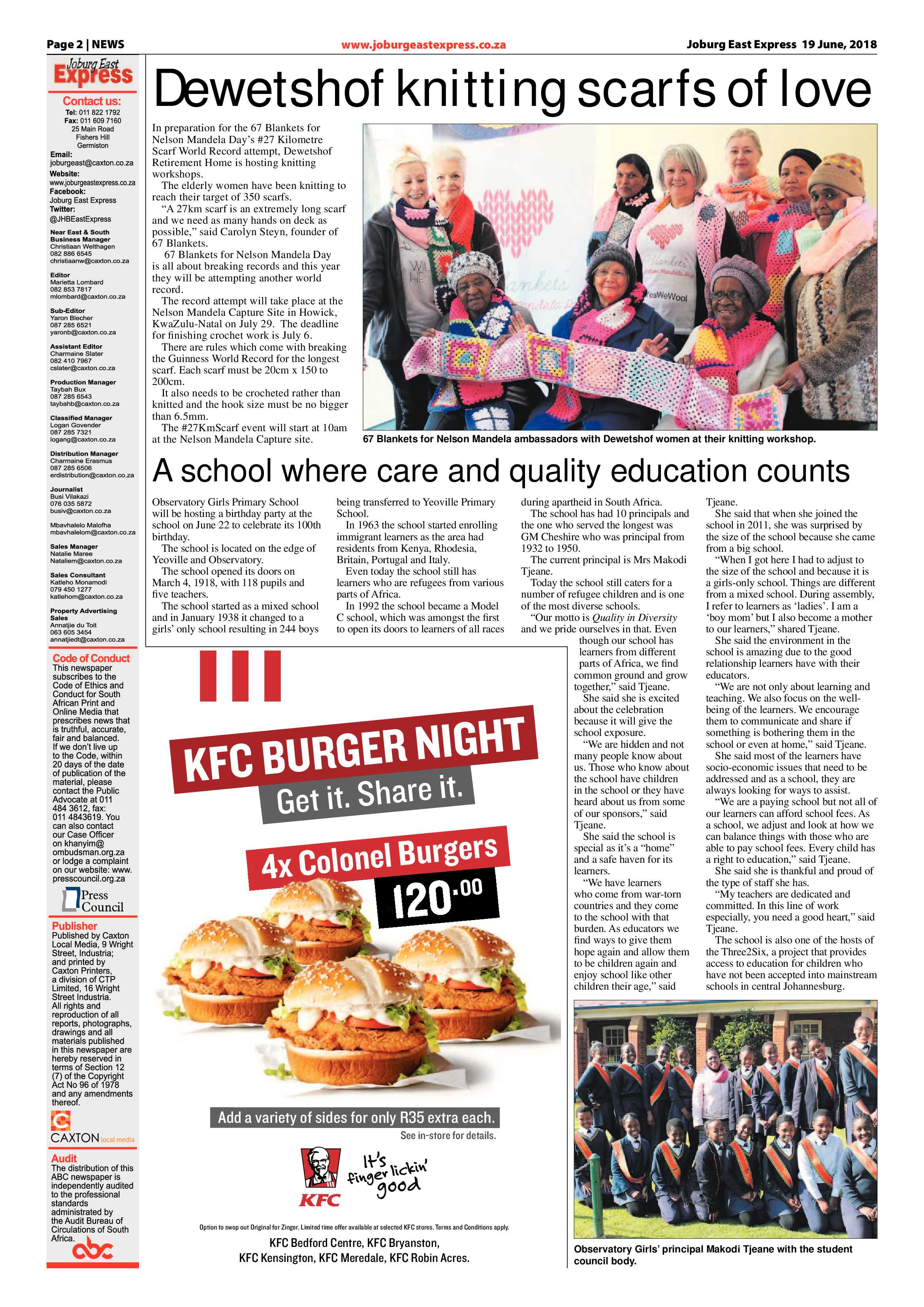 Joburg East Express 19 June 2018 page 2