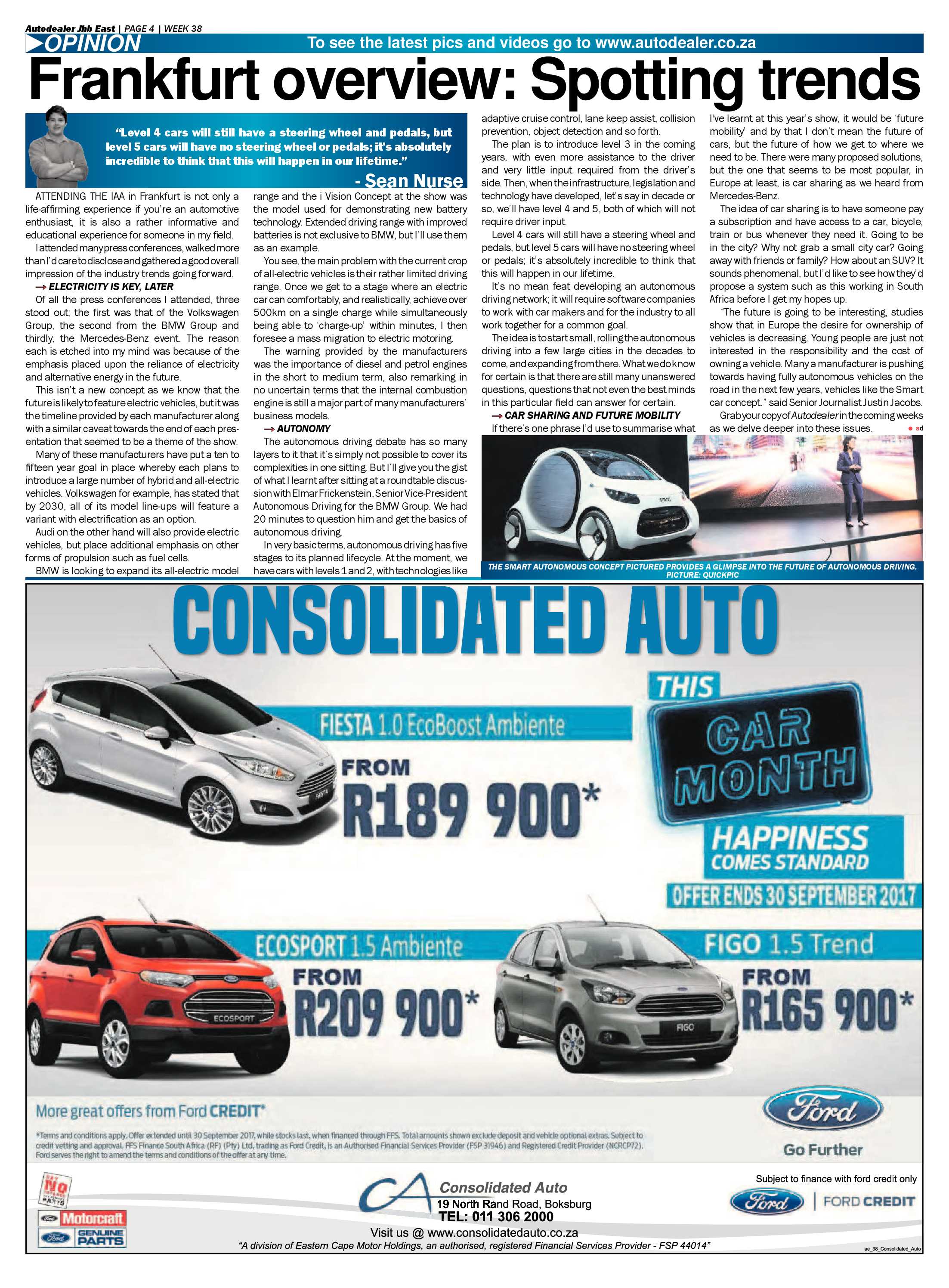 Joburg East Express 19 September 2017 page 16