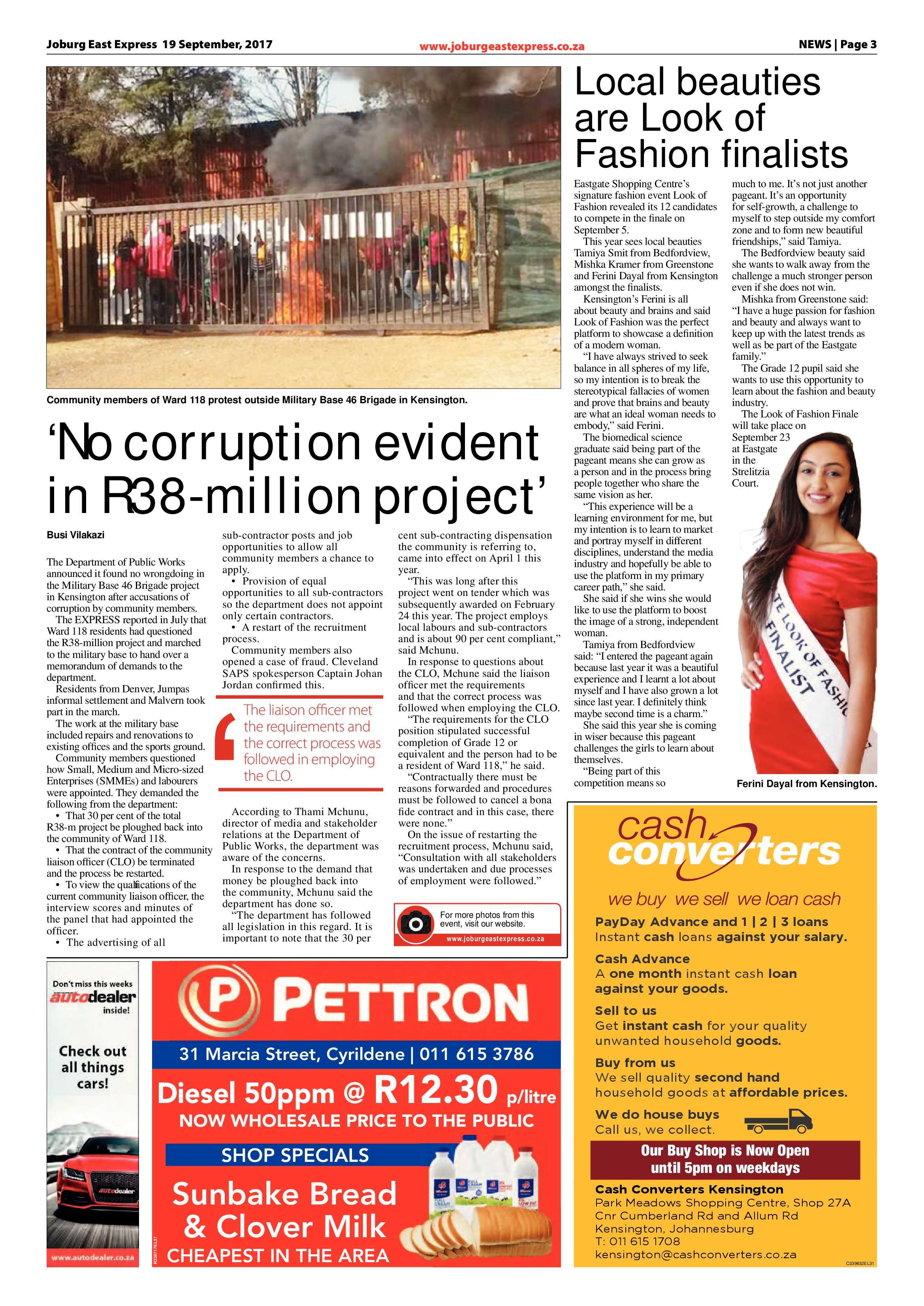 Joburg East Express 19 September 2017 page 3