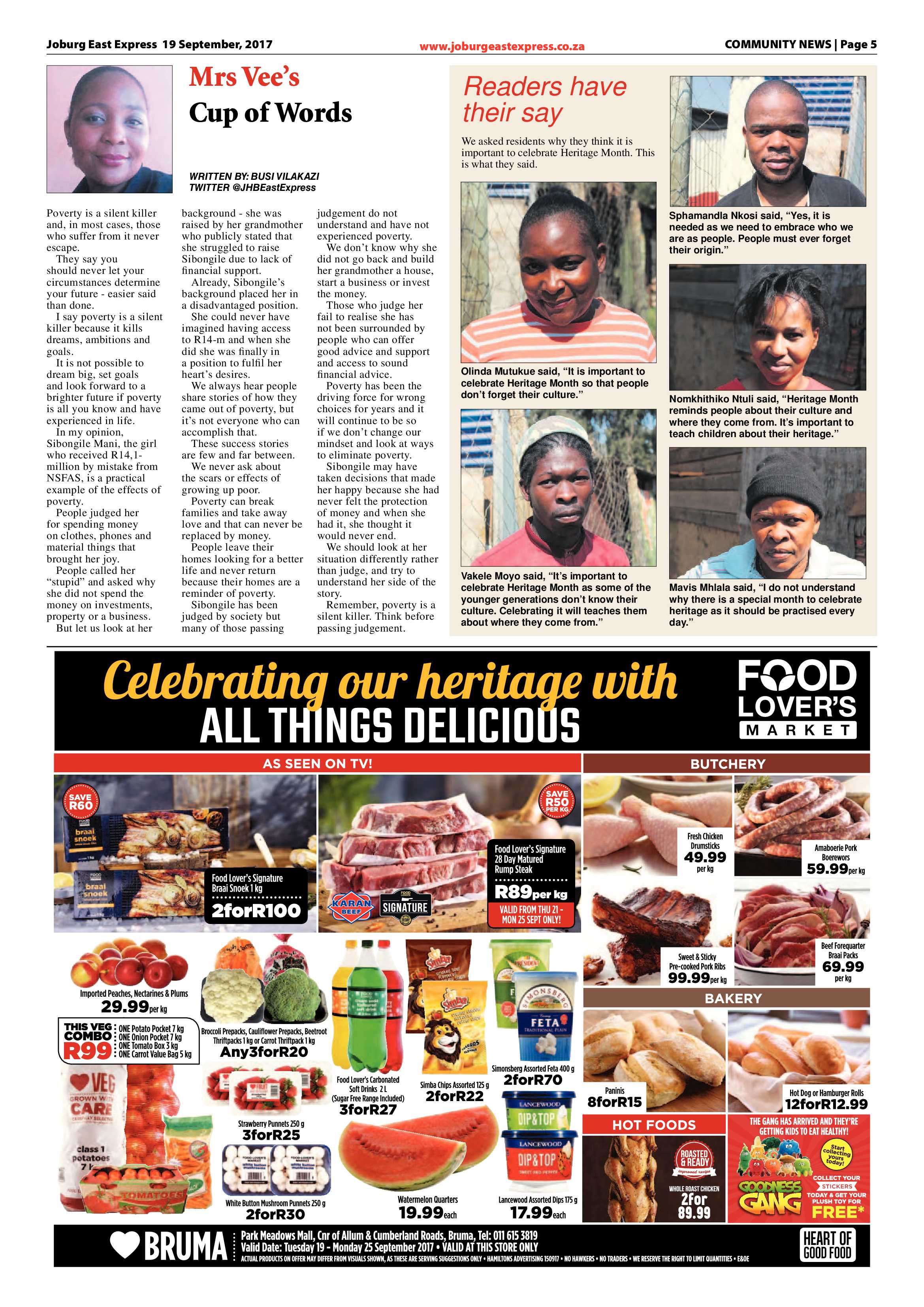 Joburg East Express 19 September 2017 page 5