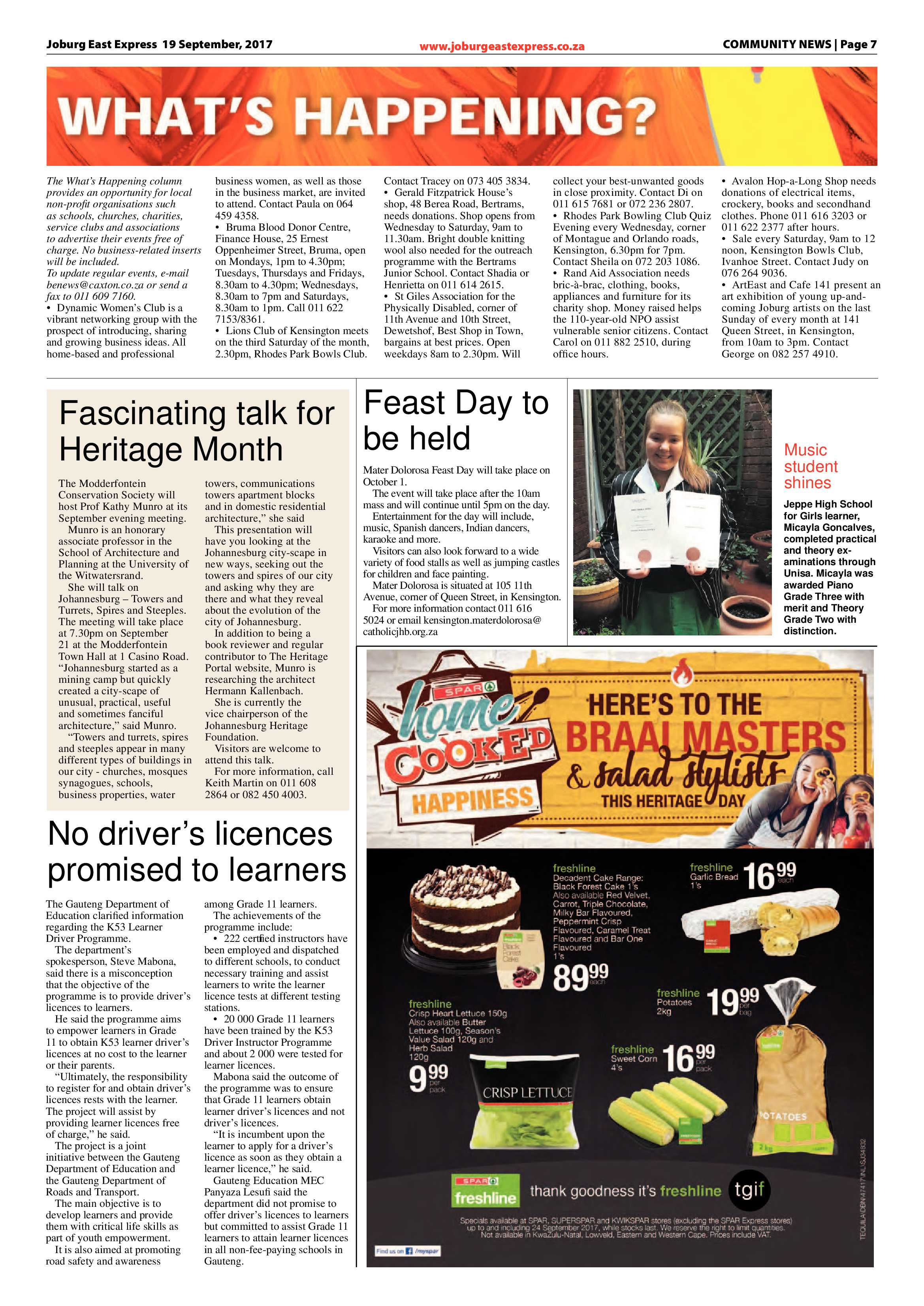 Joburg East Express 19 September 2017 page 7