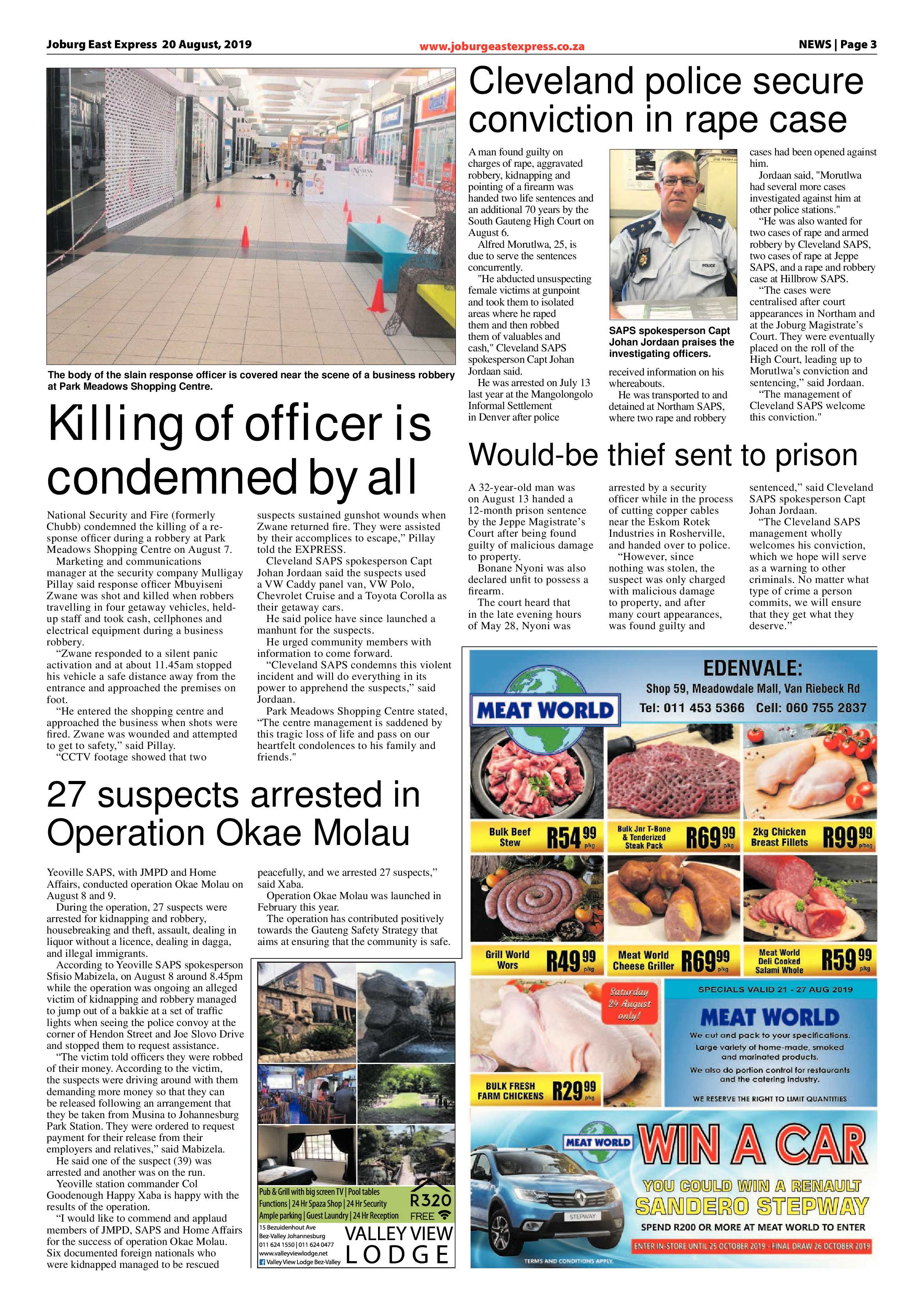Joburg East Express 20 August 2019 page 3