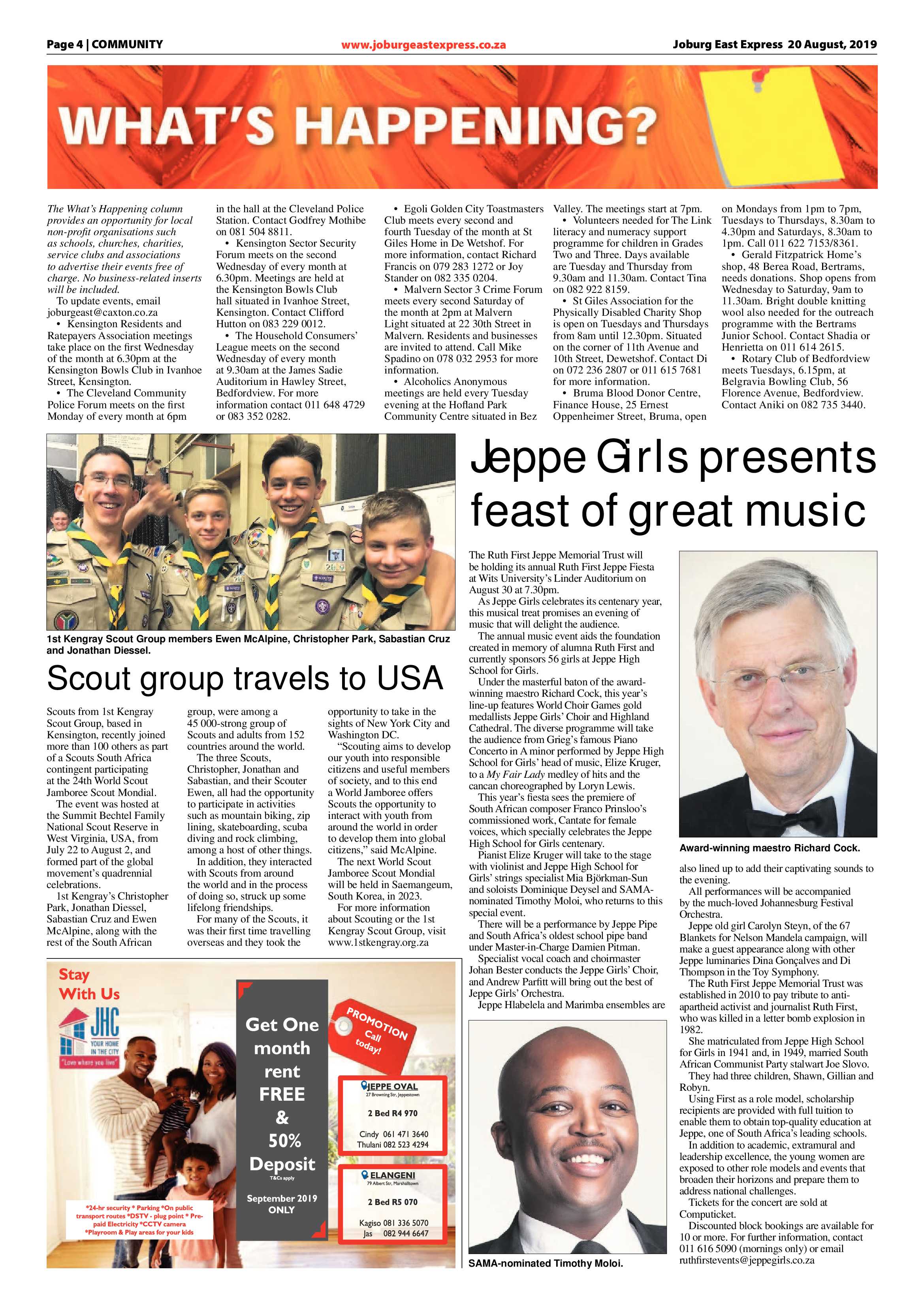 Joburg East Express 20 August 2019 page 4