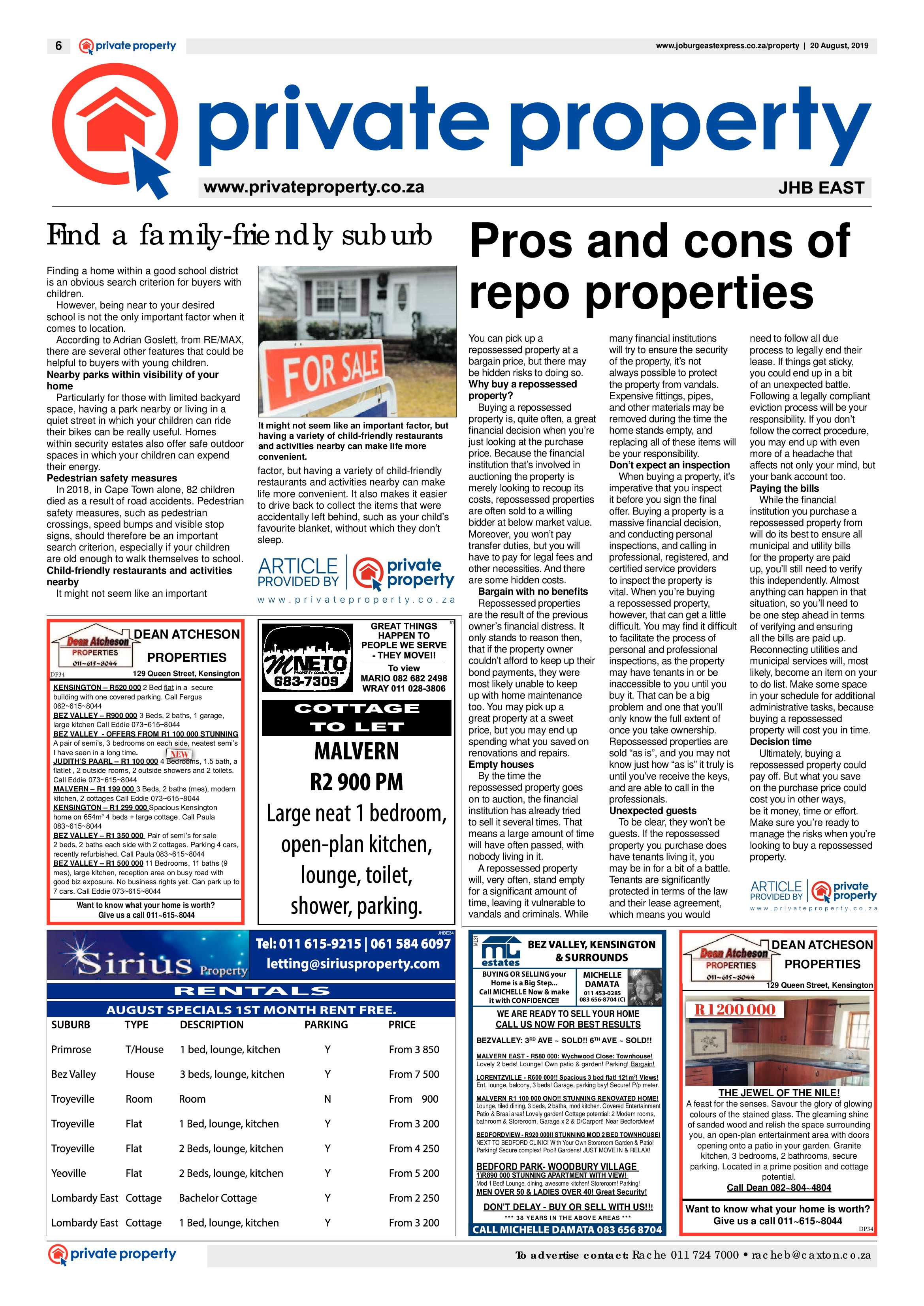 Joburg East Express 20 August 2019 page 6