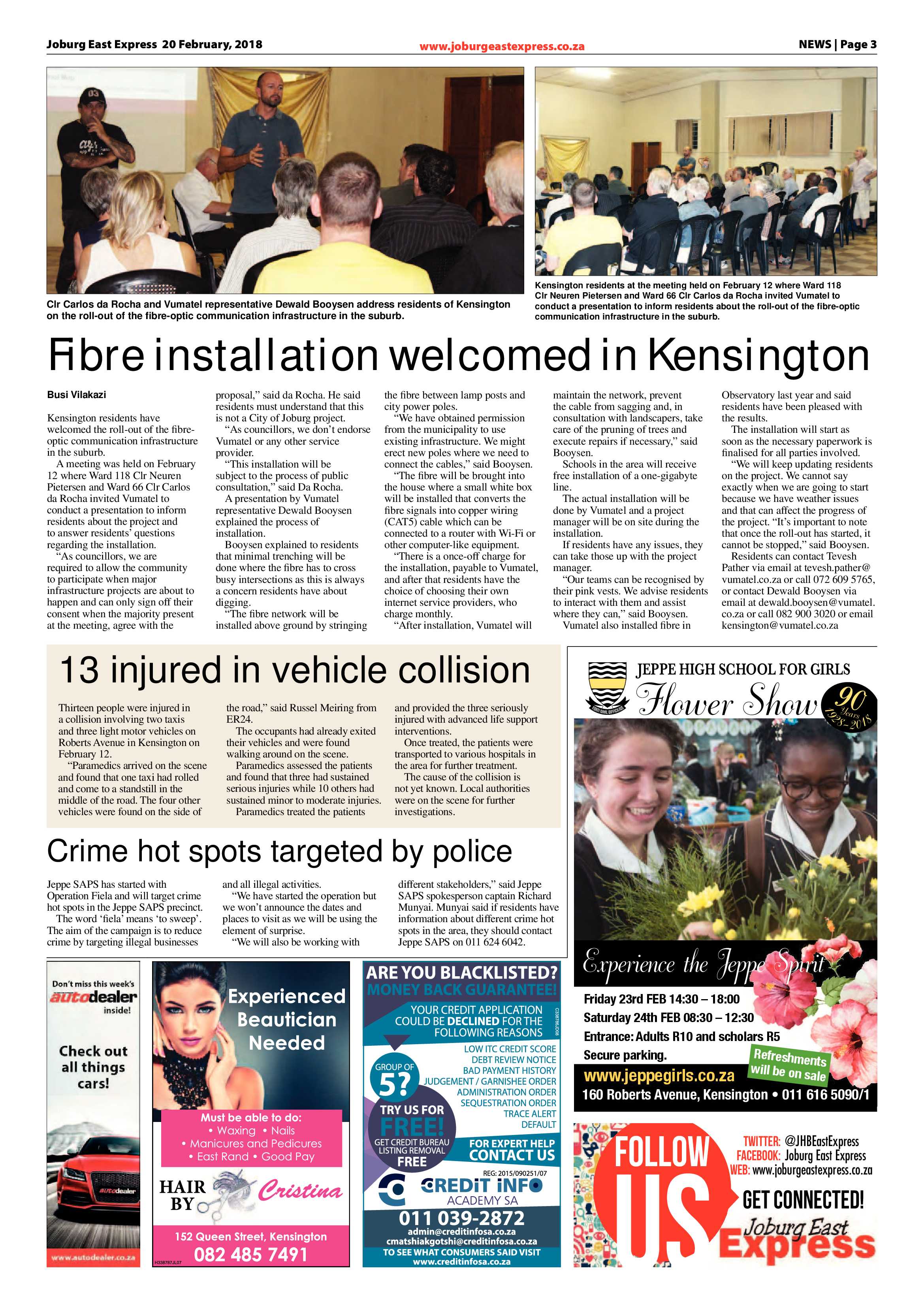 Joburg East Express 20 February 2018 page 3