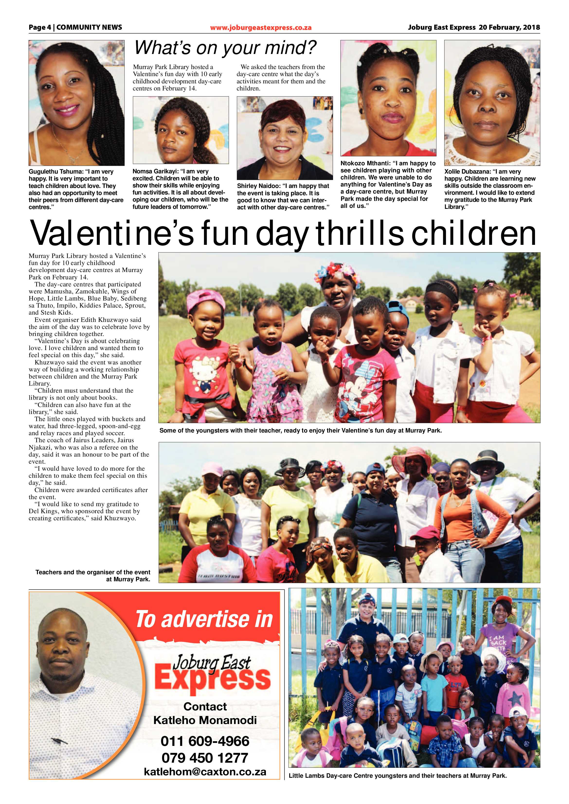 Joburg East Express 20 February 2018 page 4