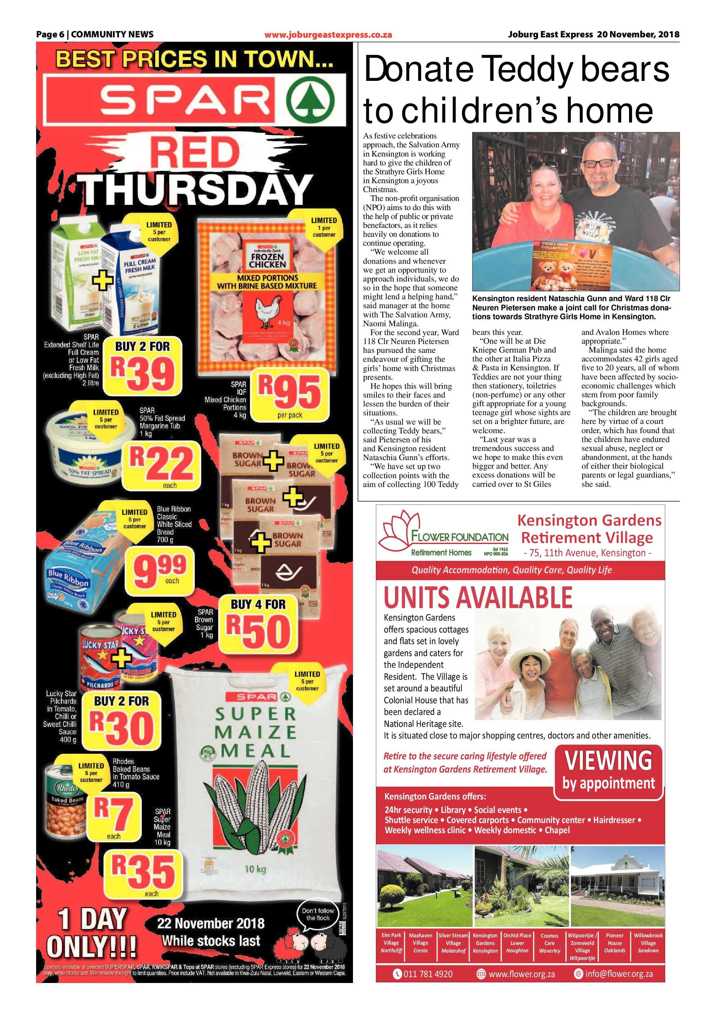 Joburg East Express 20 November 2018 page 6