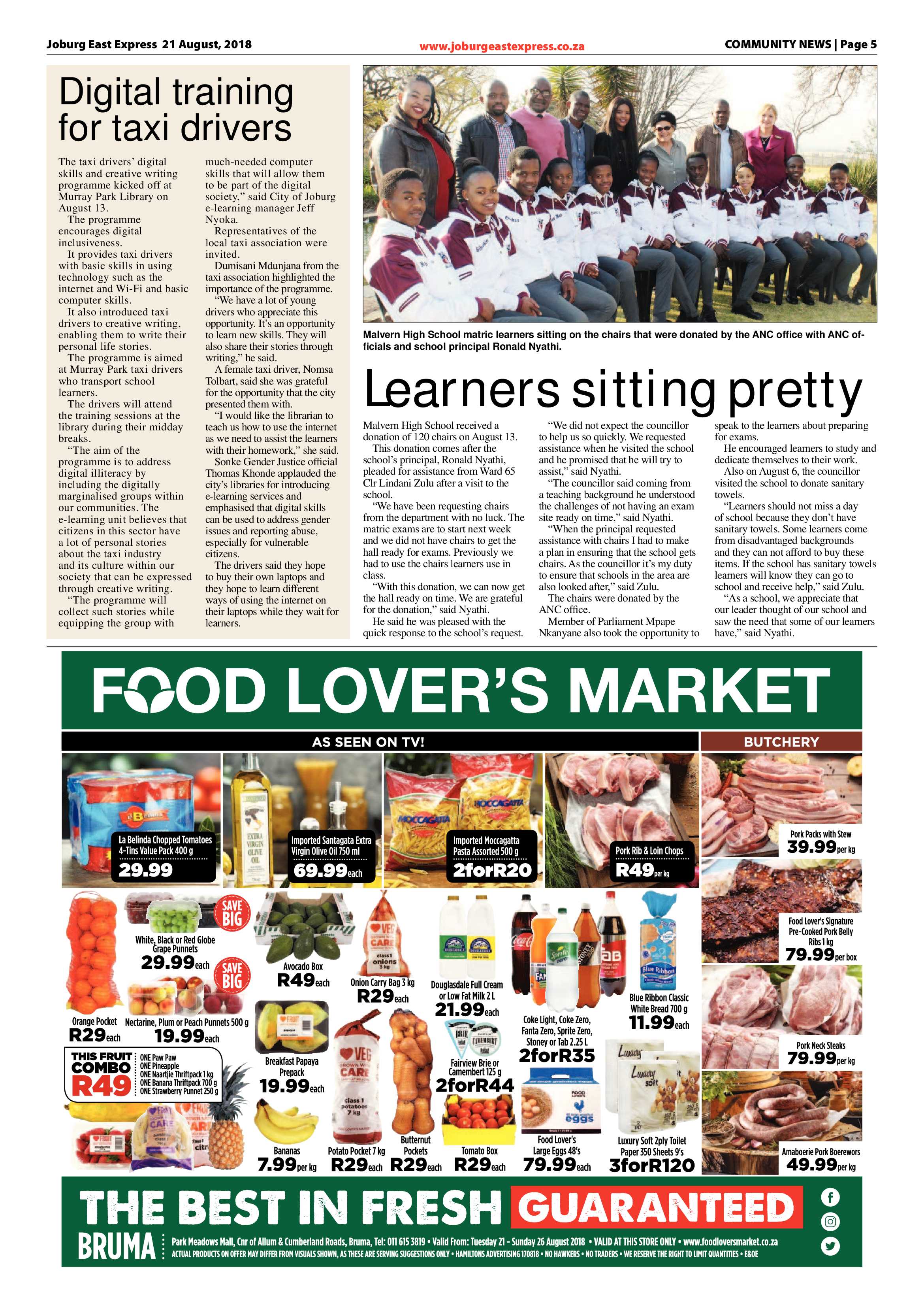 Joburg East Express 21 August 2018 page 5