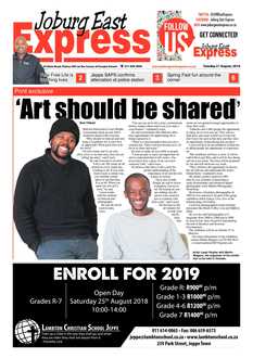 Joburg East Express 21 August 2018