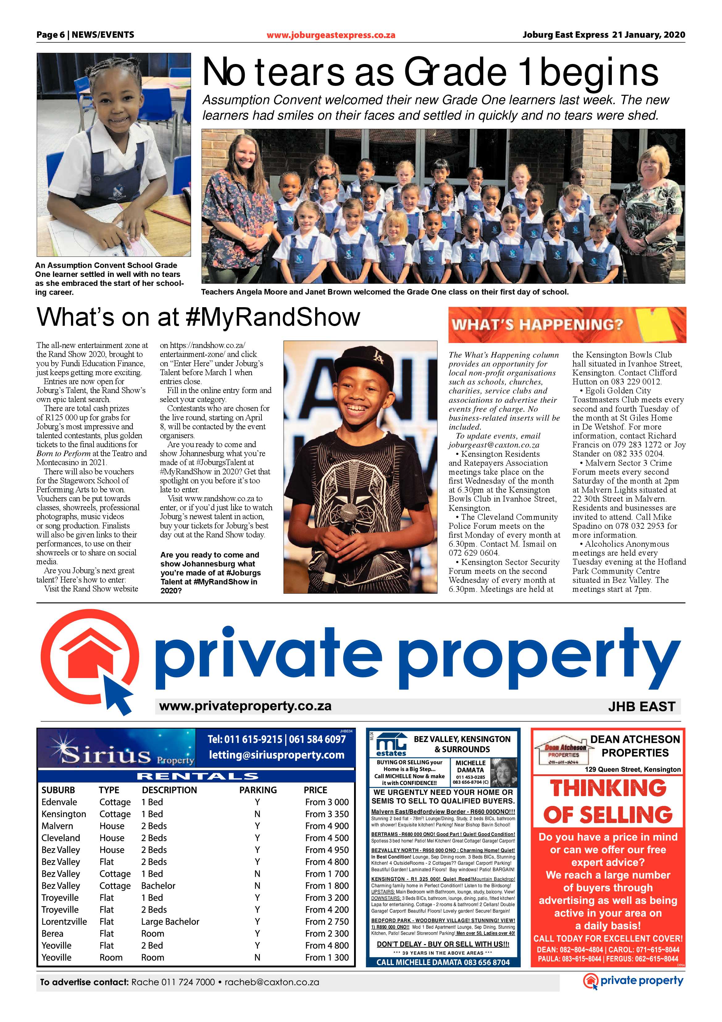 Joburg East Express 21 January 2020 page 6