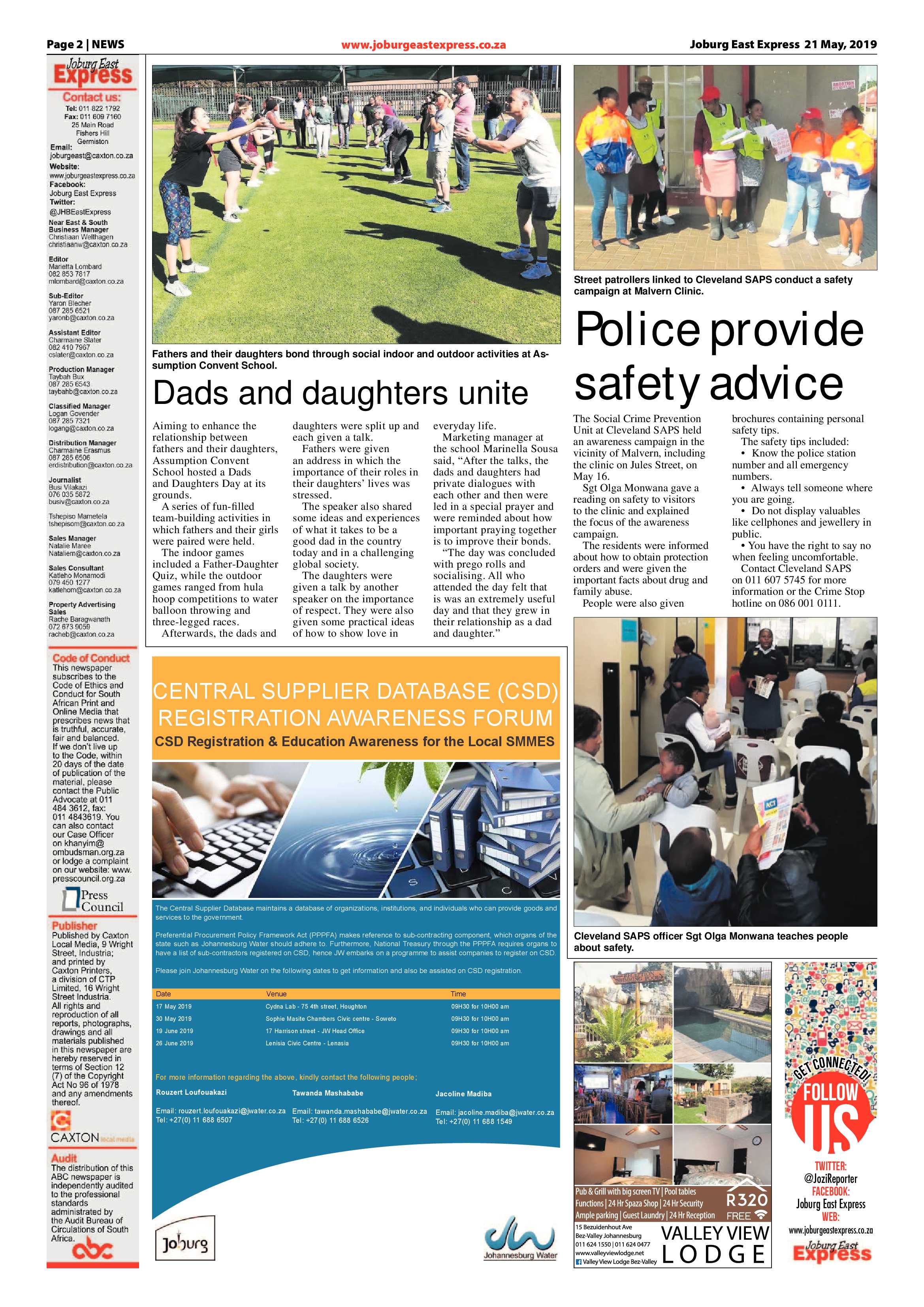 Joburg East Express 21 May 2019 page 2