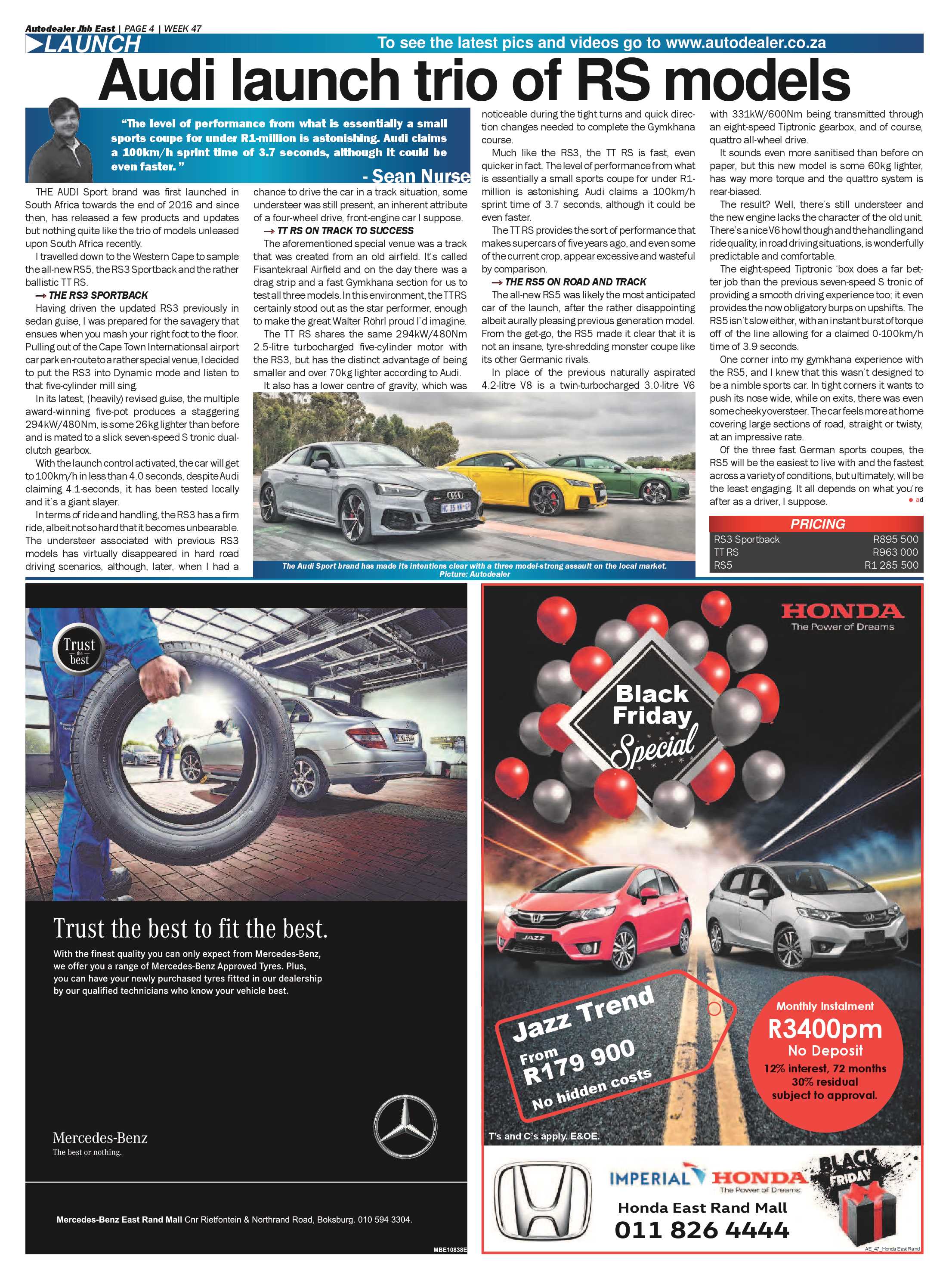 Joburg East Express 21 November 2017 page 12