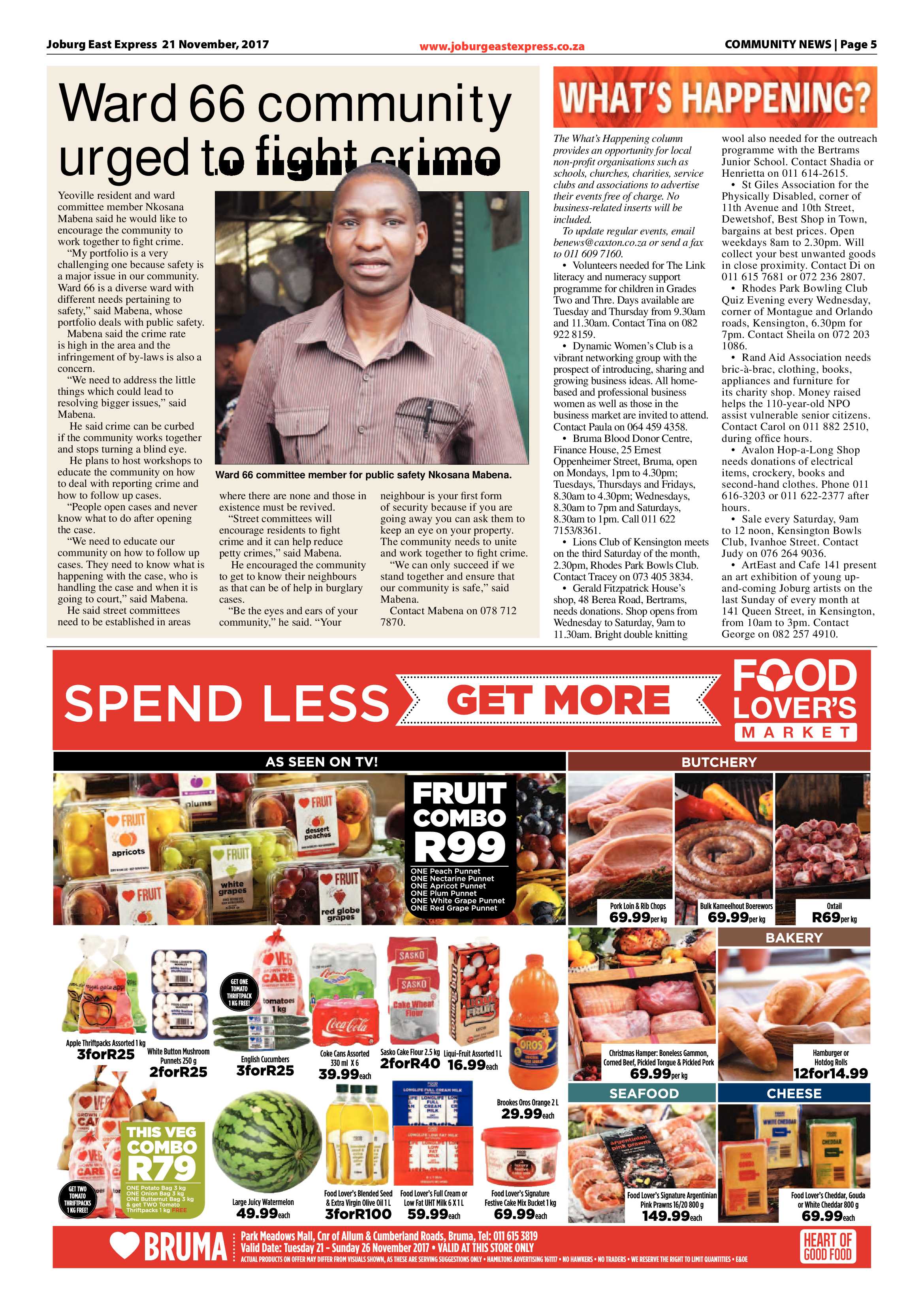 Joburg East Express 21 November 2017 page 5