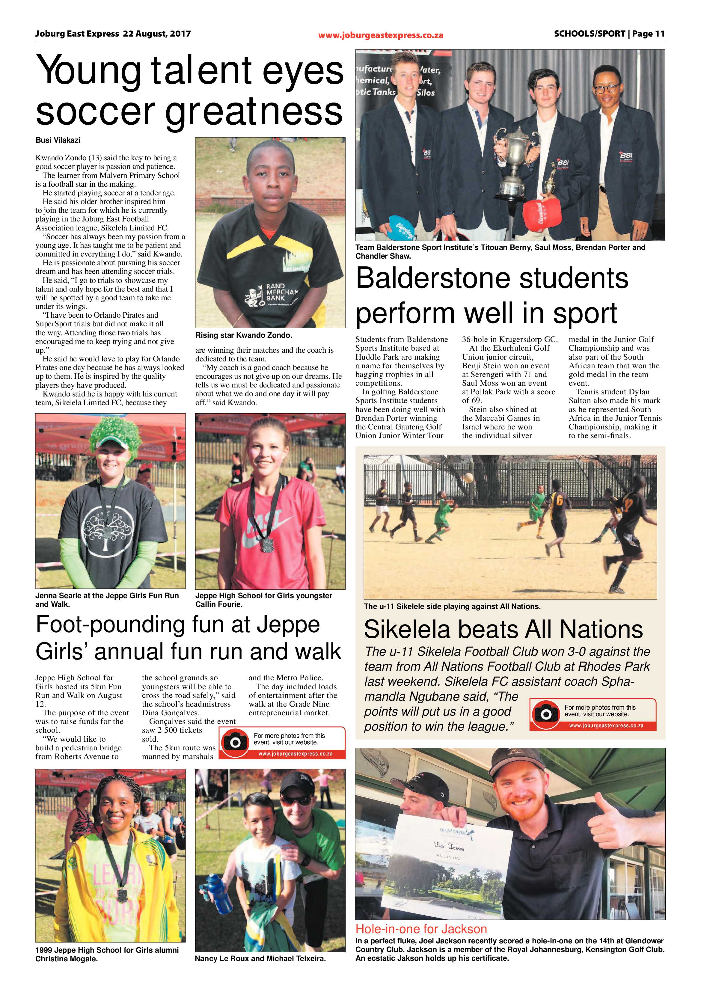 Joburg East Express 22 August 2017 page 11